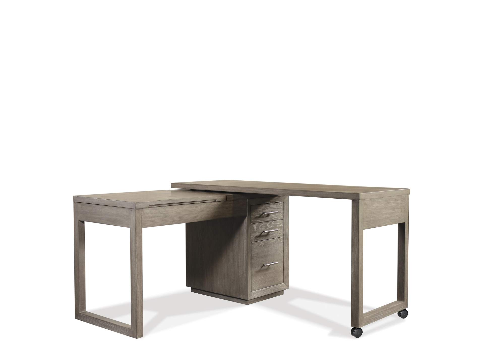 Prelude Swivel Lift - Top L - Desk image 6
