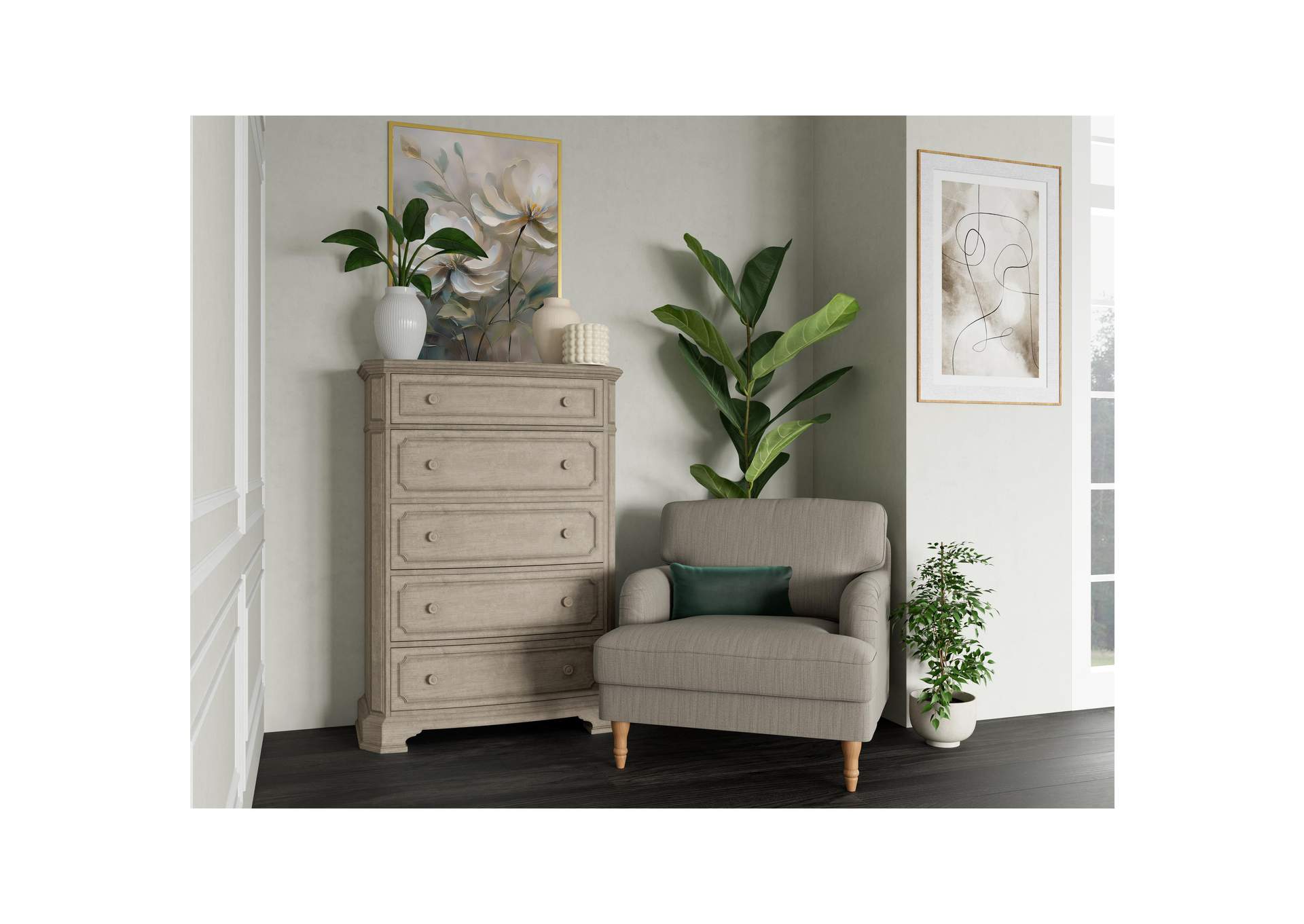 Kensington 5 - Drawer Chest image 1