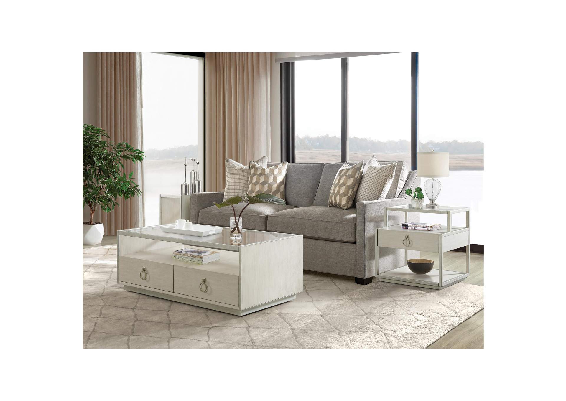 Maisie Rectangle End Table