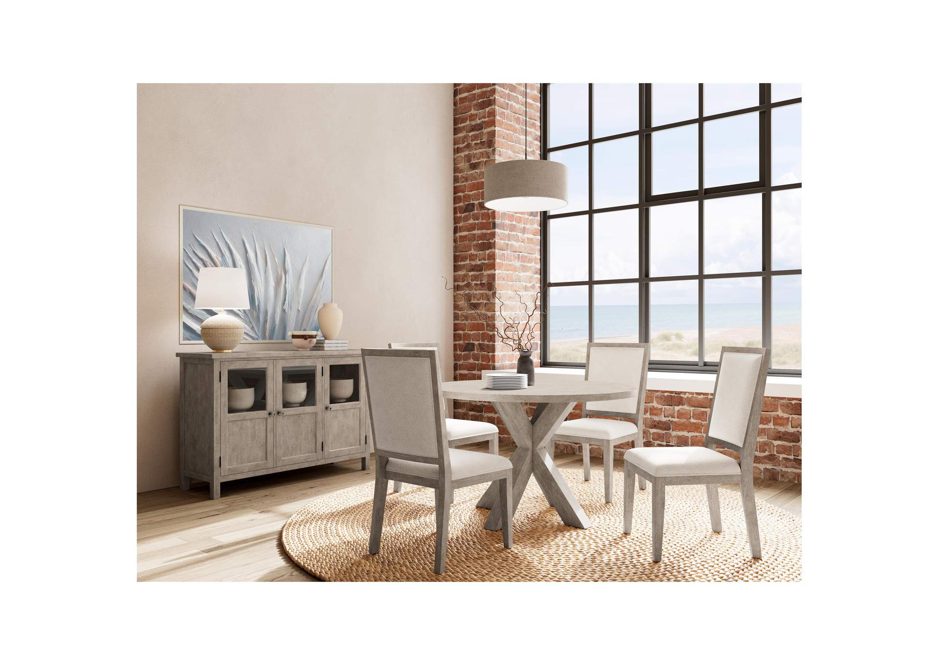 Bennett Upholstery Side Chair 2" image 1