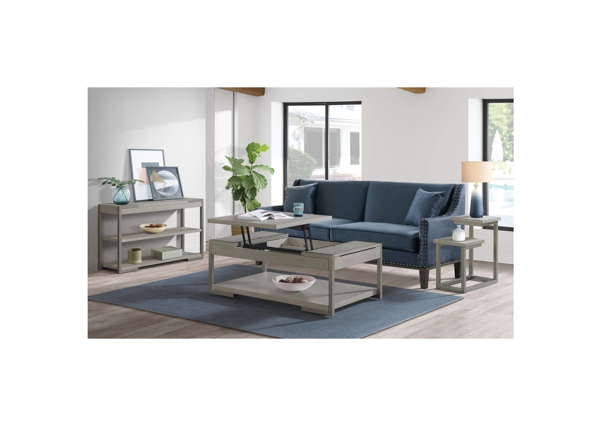 Venus Rectangle Console Table image 4