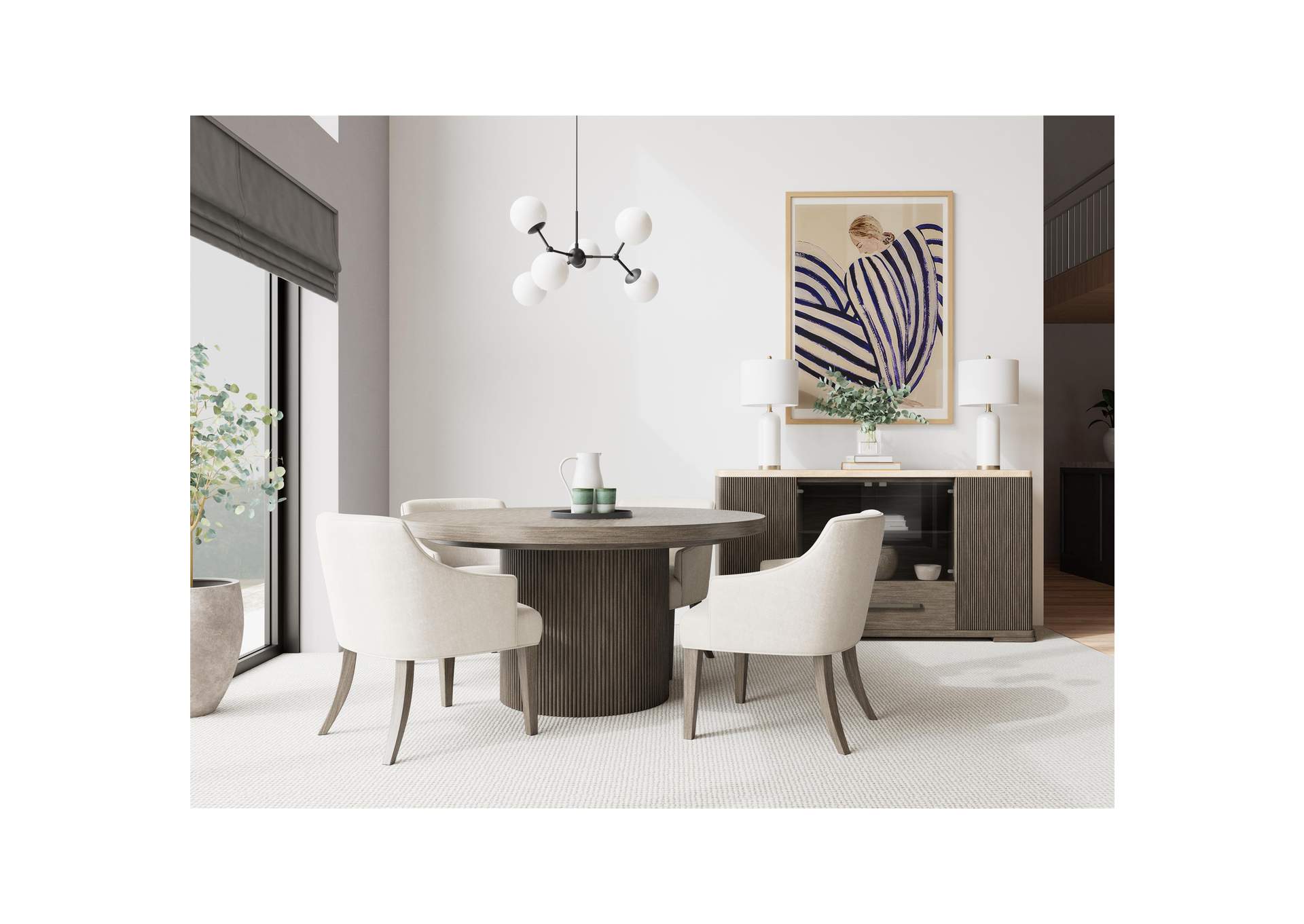 Sariel Upholstery Host Chair 2