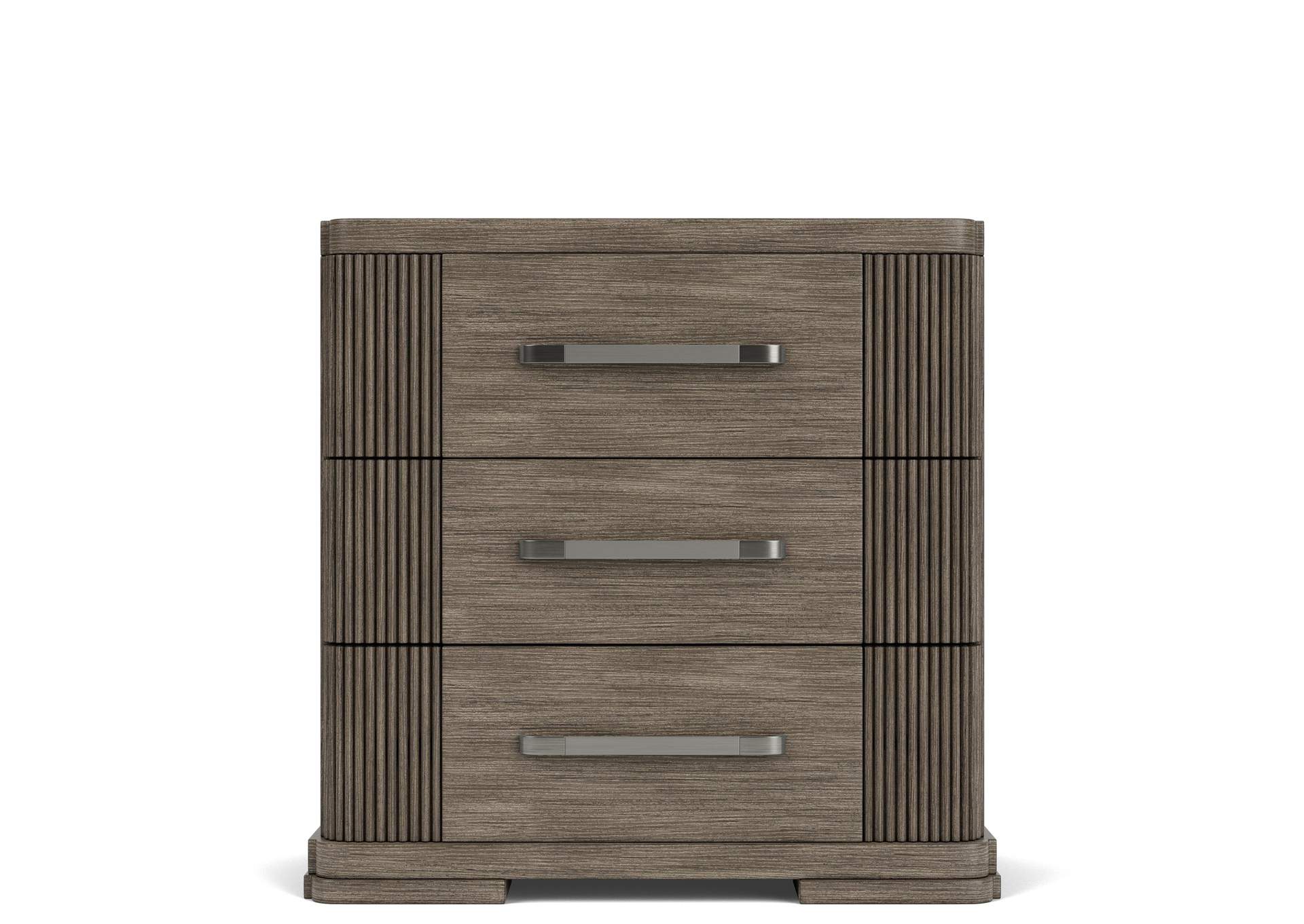 Sariel 3 Drawer Nightstand image 6