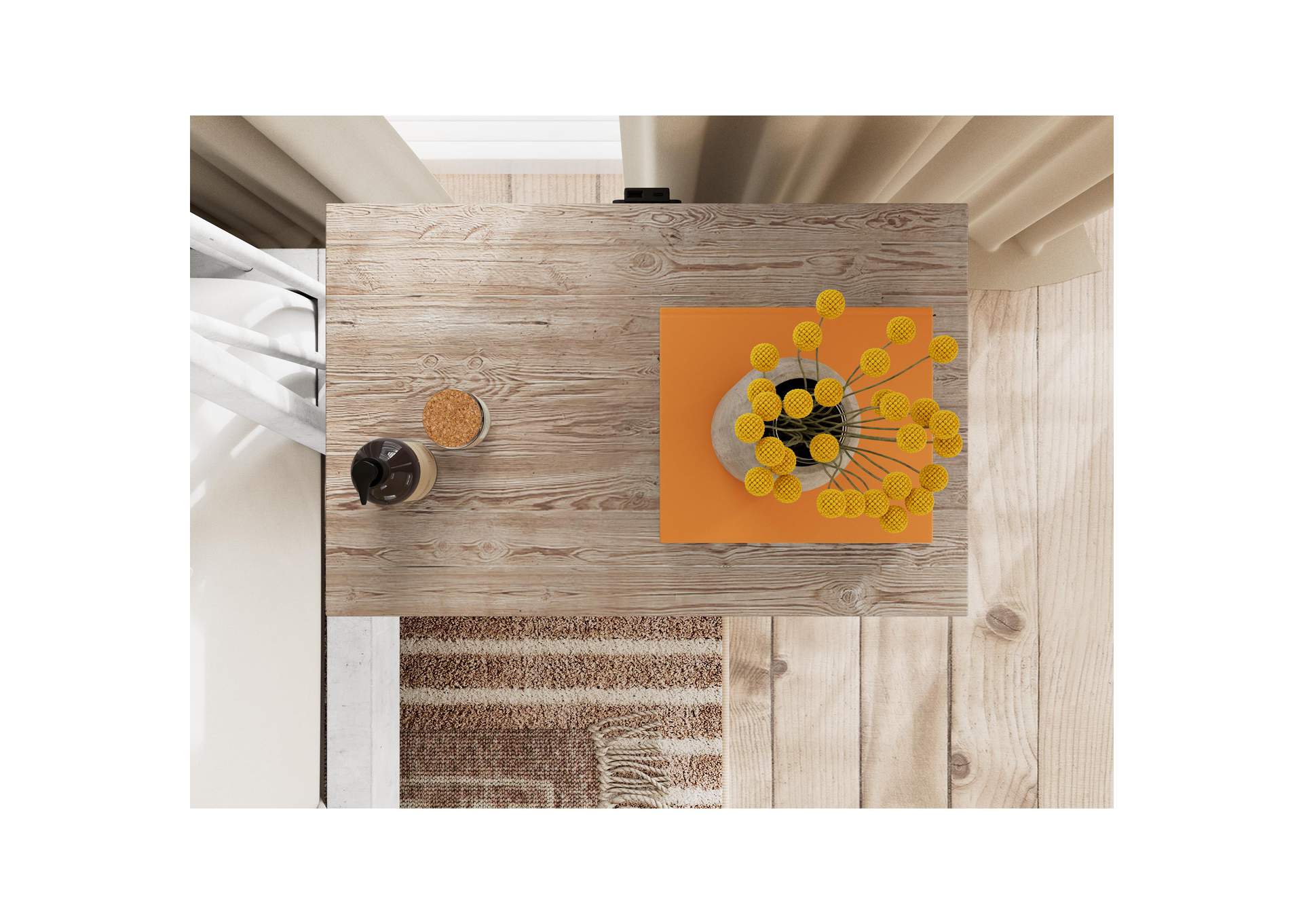 Maddox 3 - Drawer Nightstand image 1