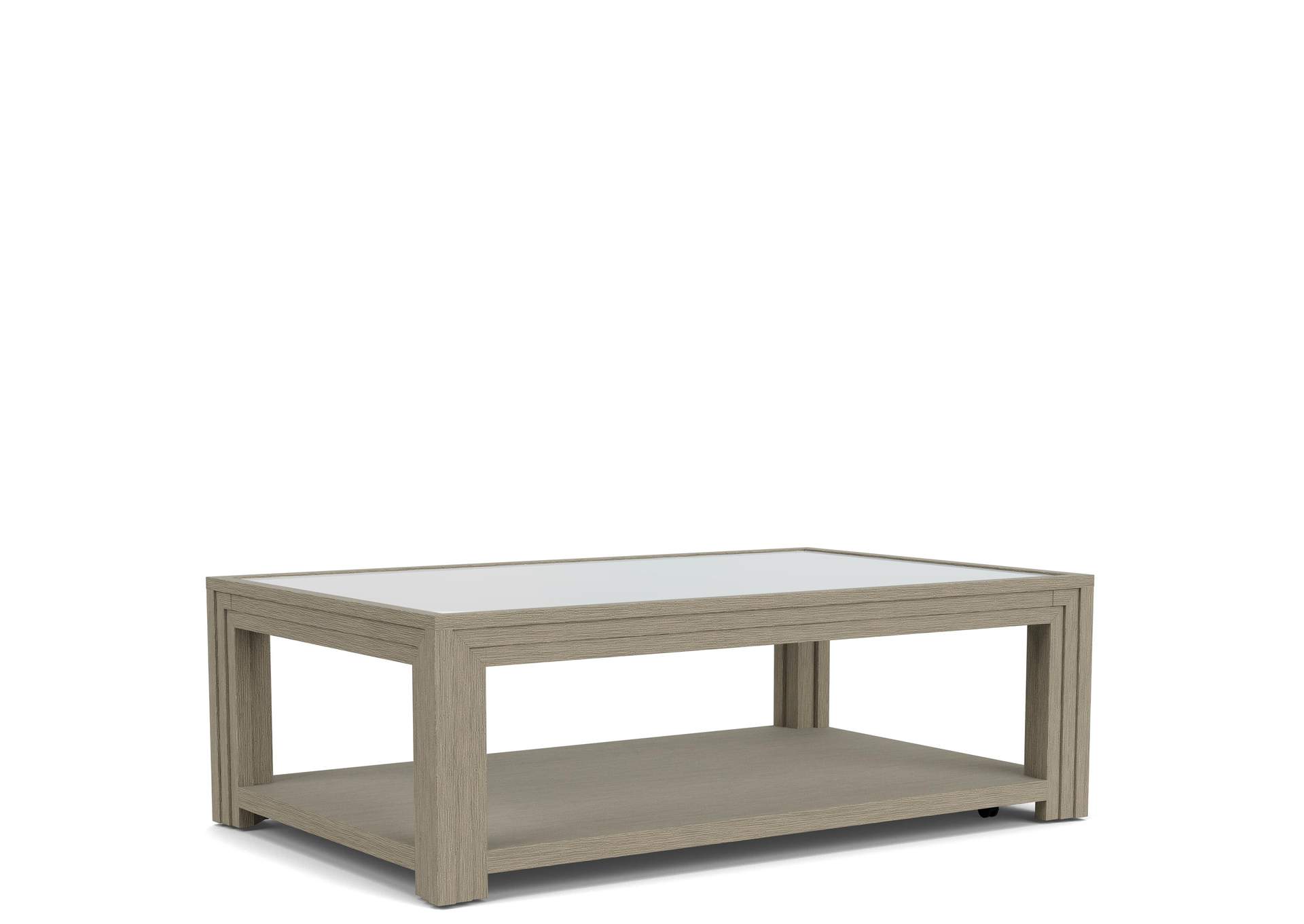 Wilde Rectangle Glass Cocktail Table image 7