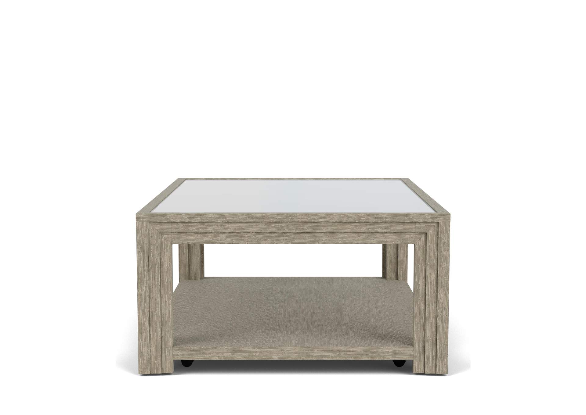 Wilde Rectangle Glass Cocktail Table image 5