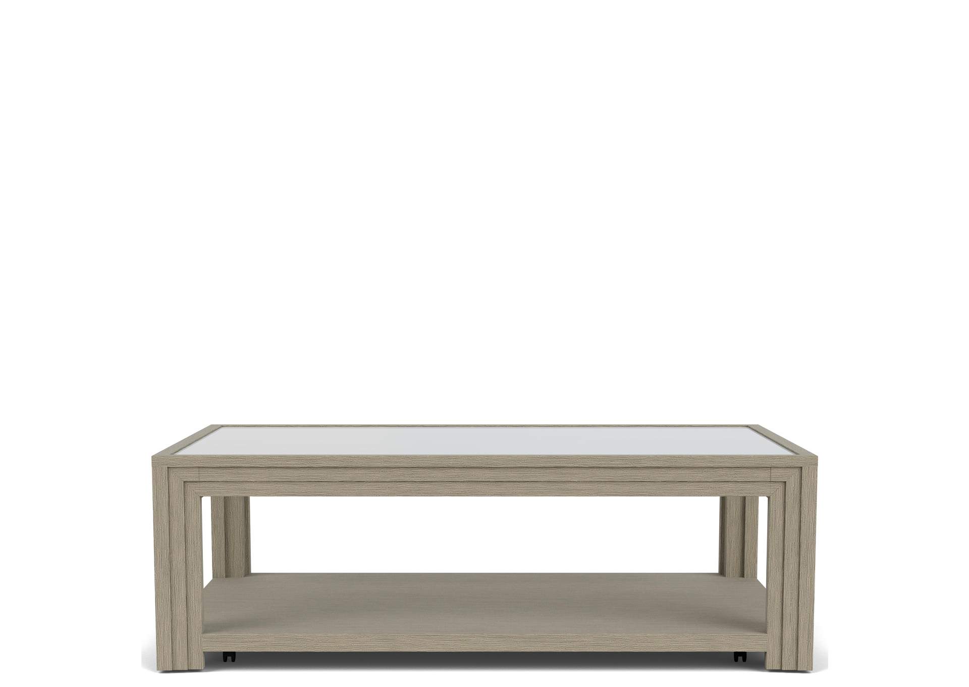 Wilde Rectangle Glass Cocktail Table image 6