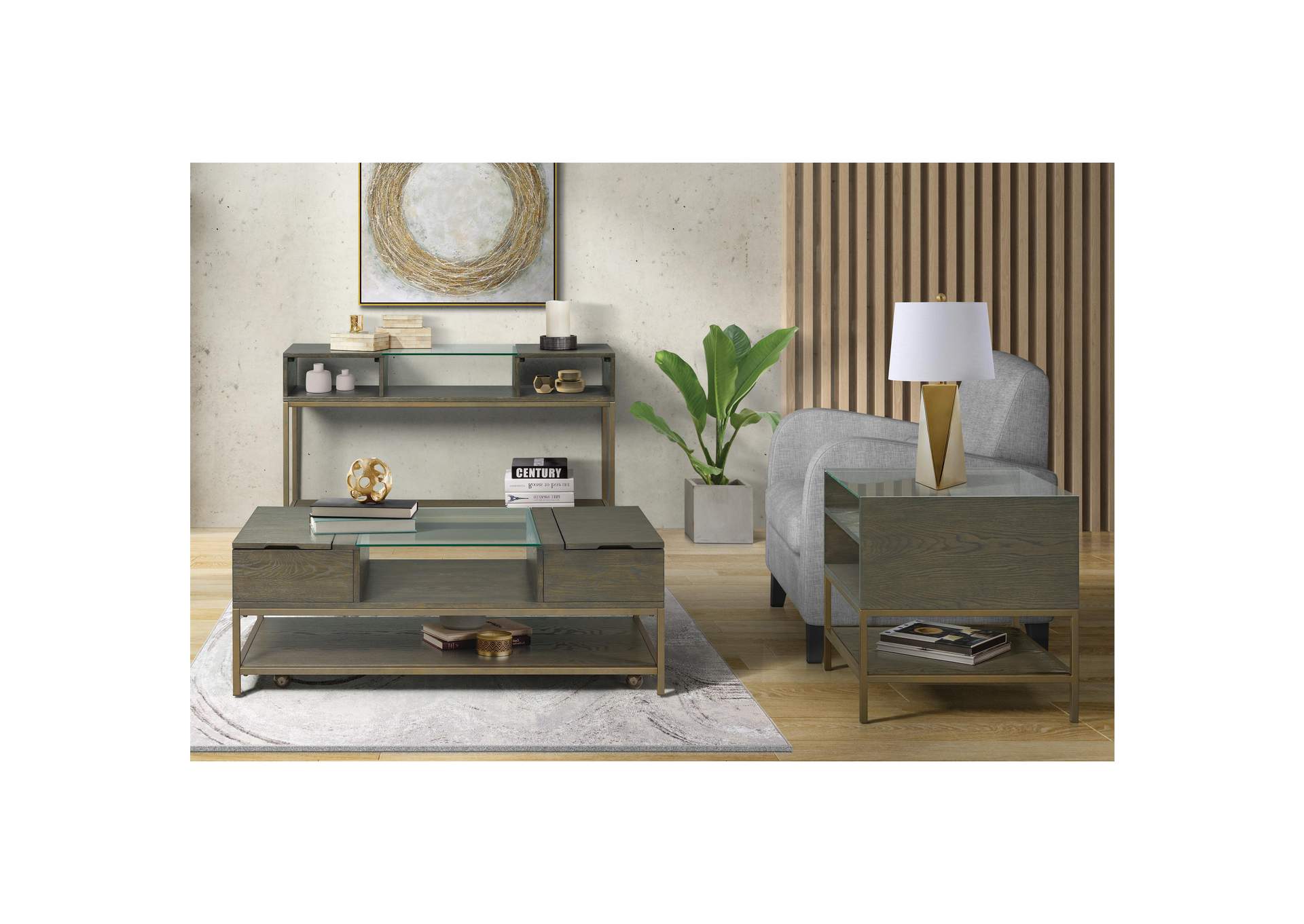 Hyde Rectangle Console Table