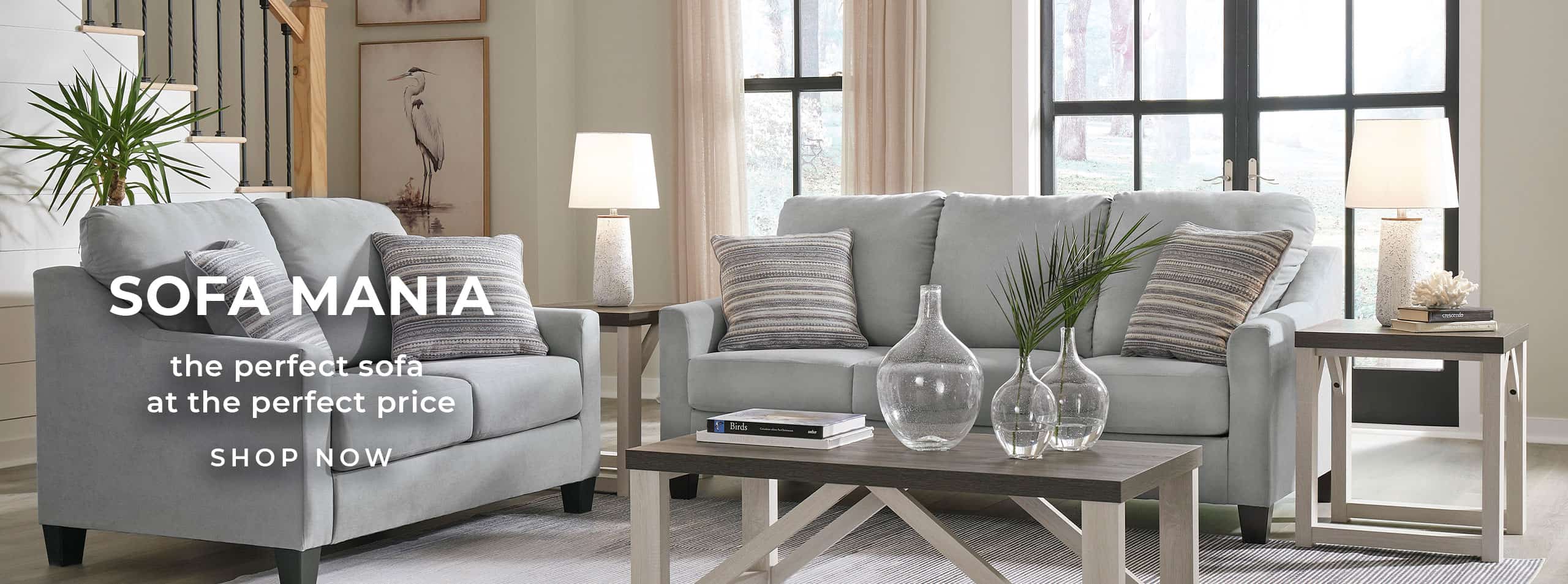 Sofa Mania! Shop the Perfect Sofa at the Perfect Price