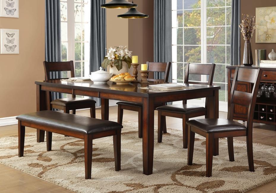 Malta Standard Height Table w/Leaf 5pc. Dining Set image 1
