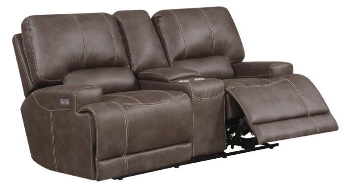 Highland Truffle Reclining Loveseat