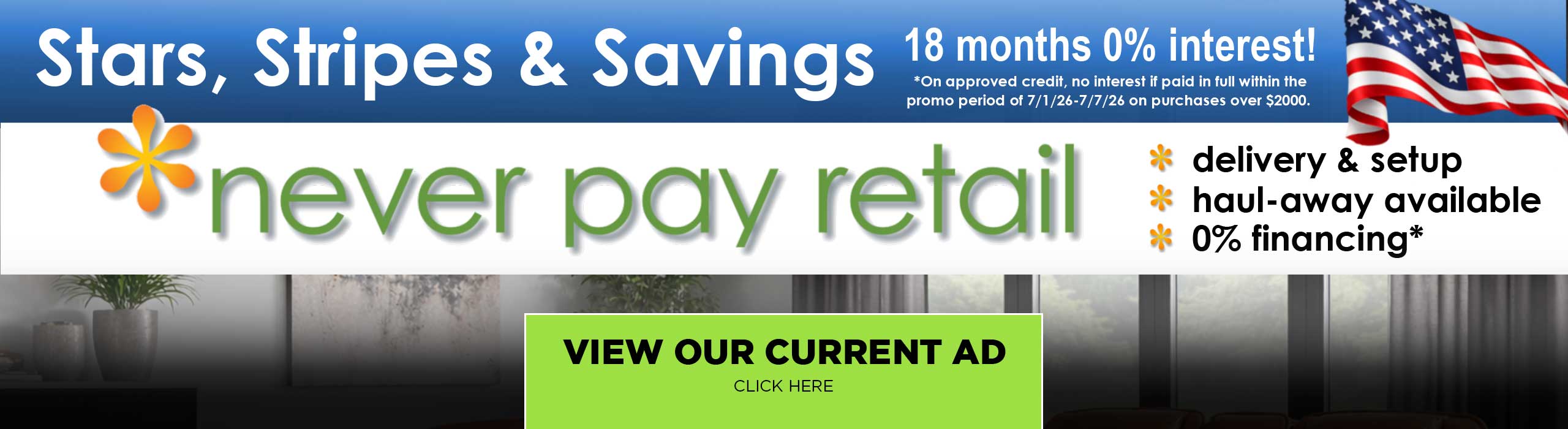 Stars Stripes & Savings