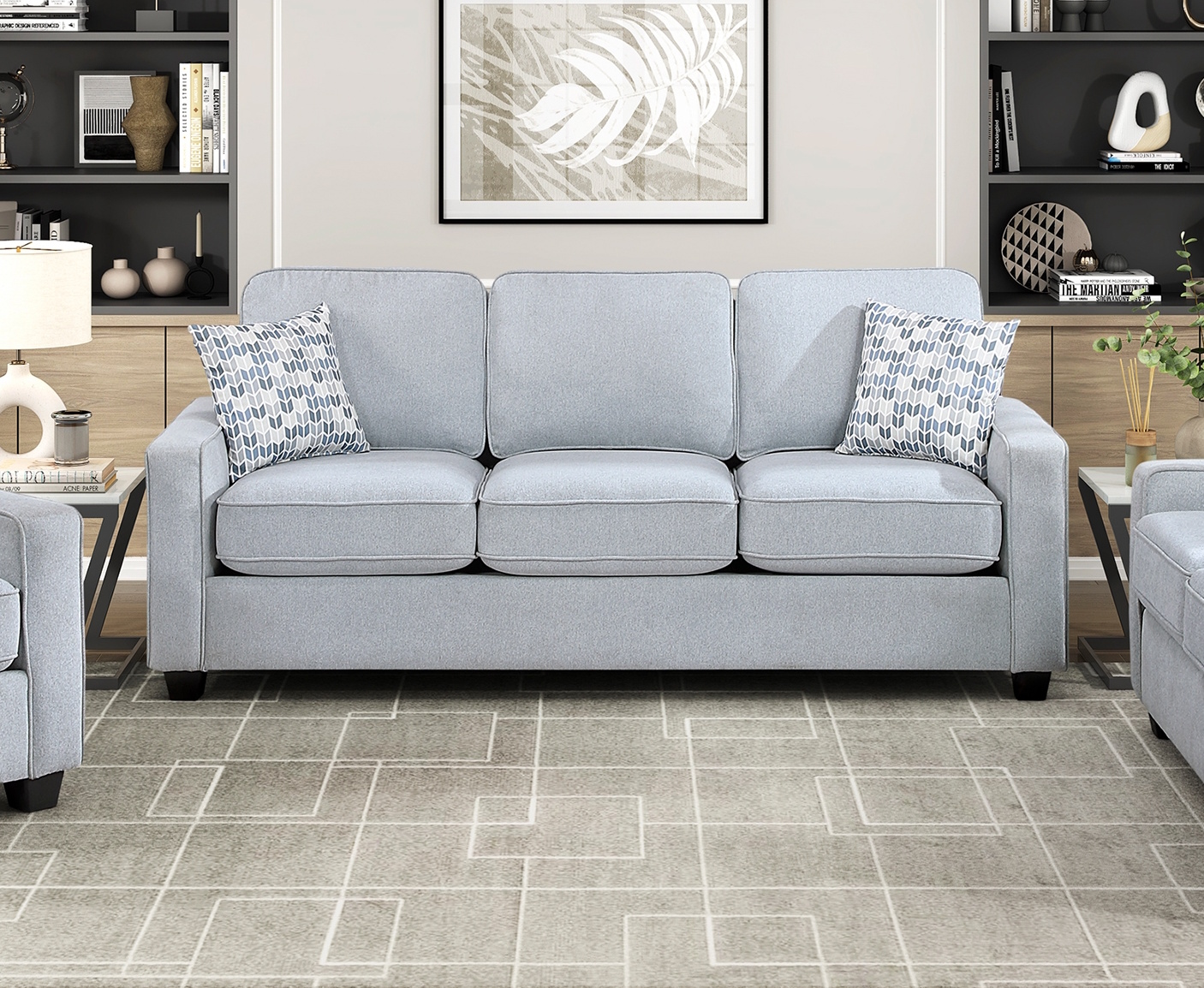 Gael Pale Gray Sofa image 1