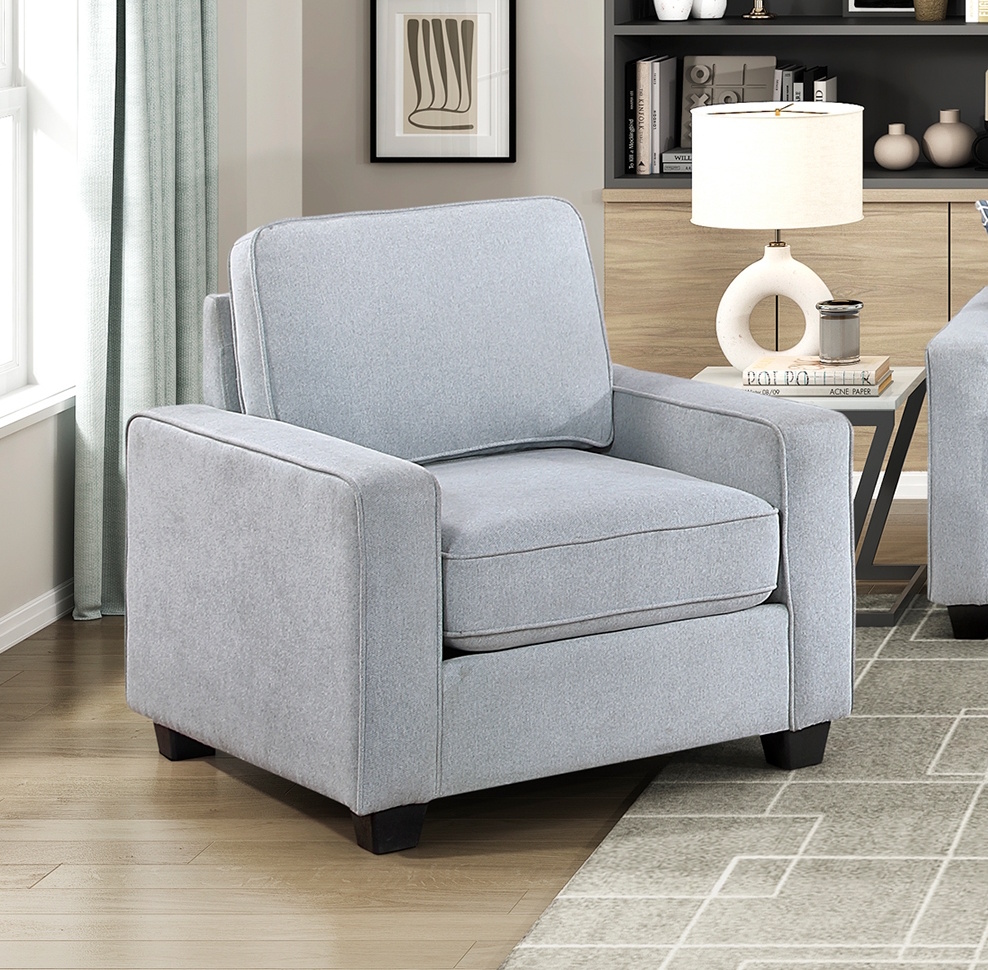 Gael Pale Gray Chair image 1