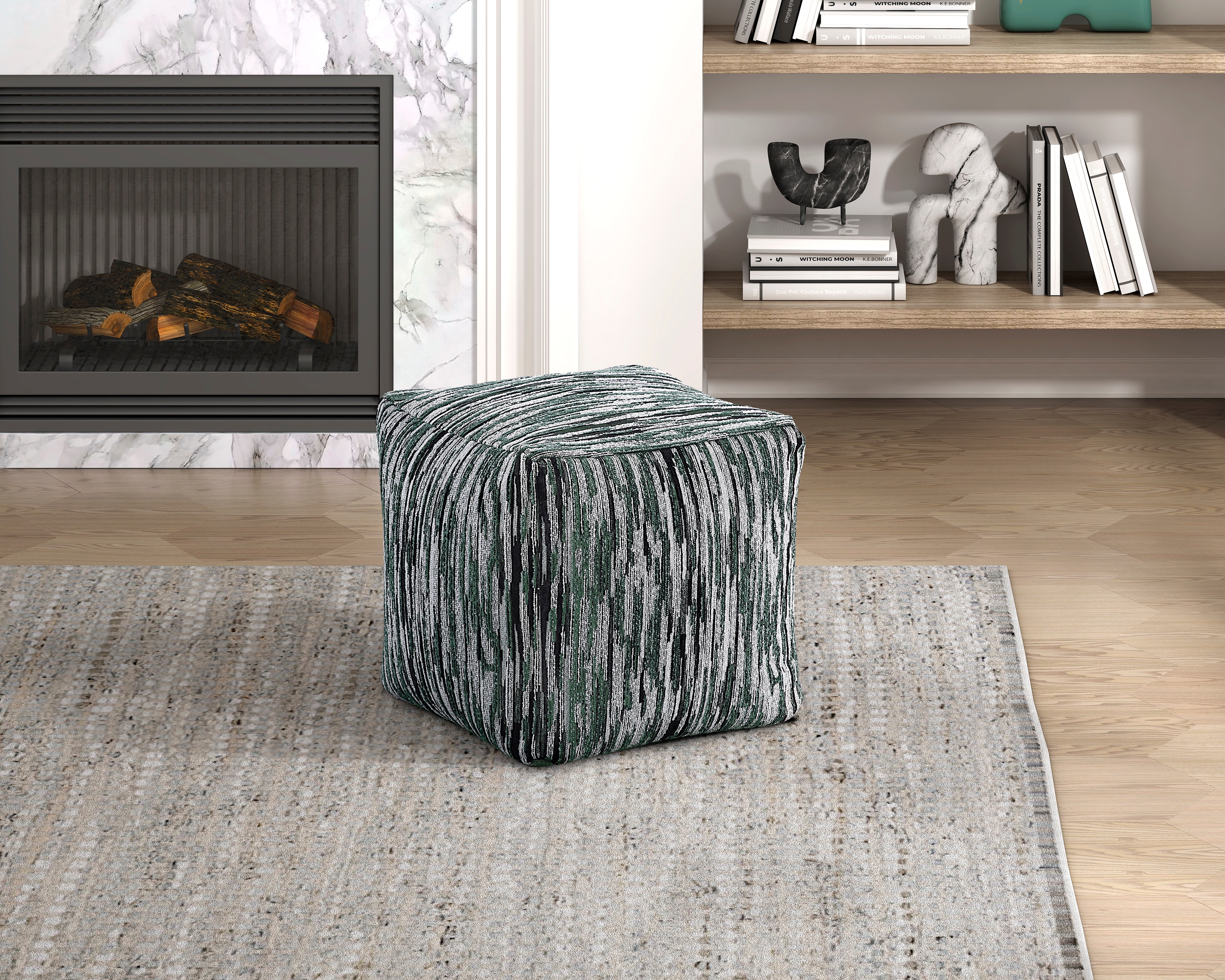 Lundy Square Pouf image 1