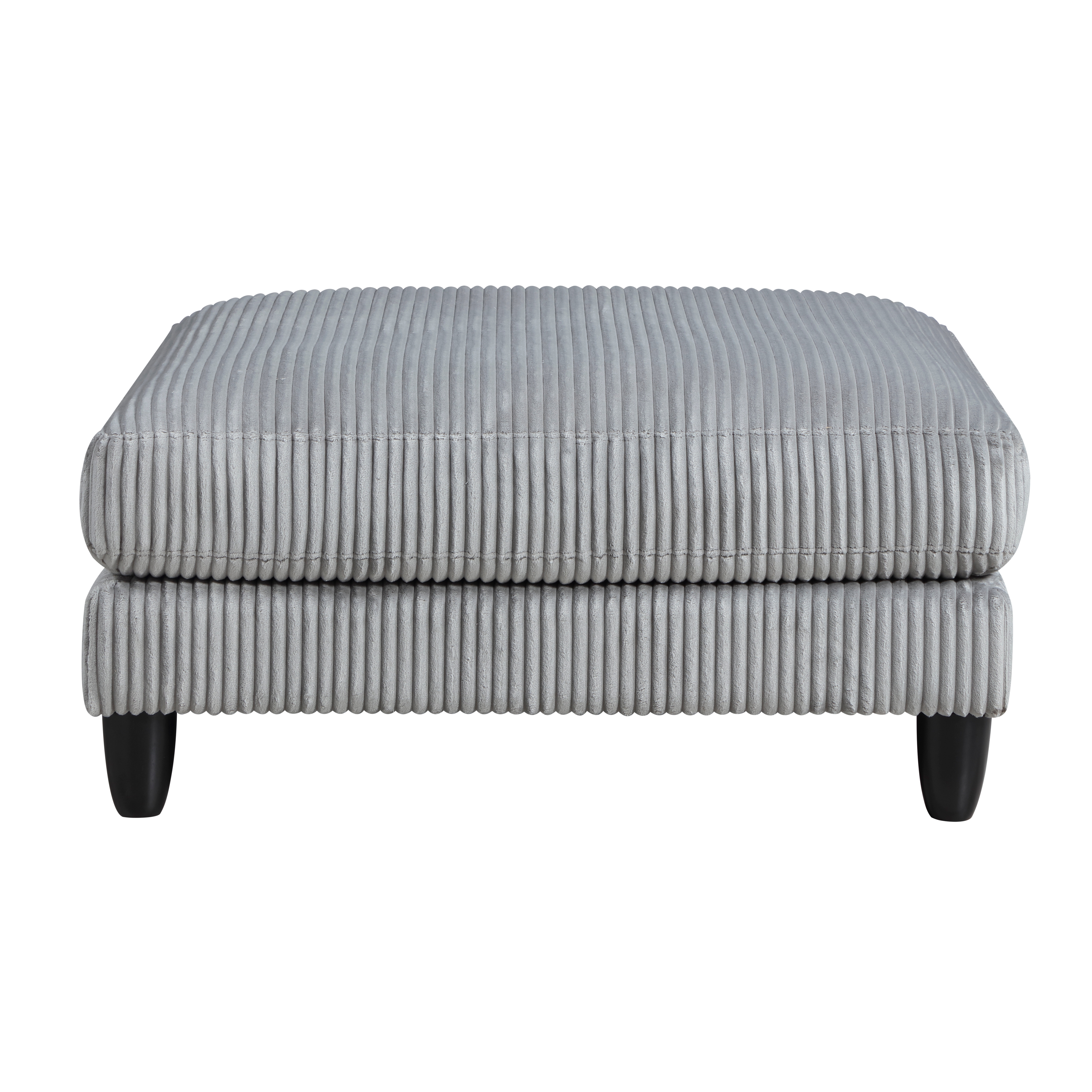 Robstown Gray Ottoman image 1