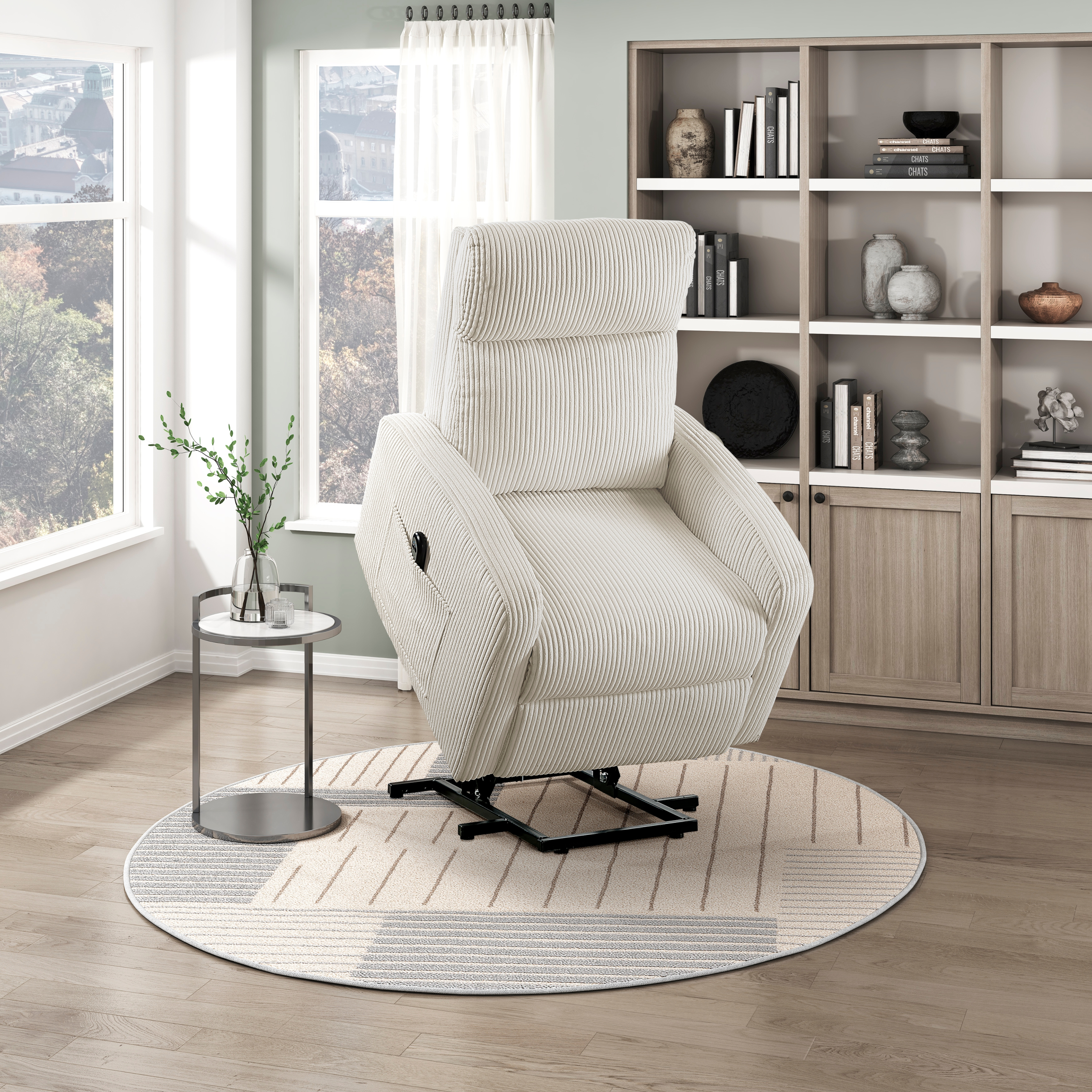 Jazz Beige Lift Recliner image 1