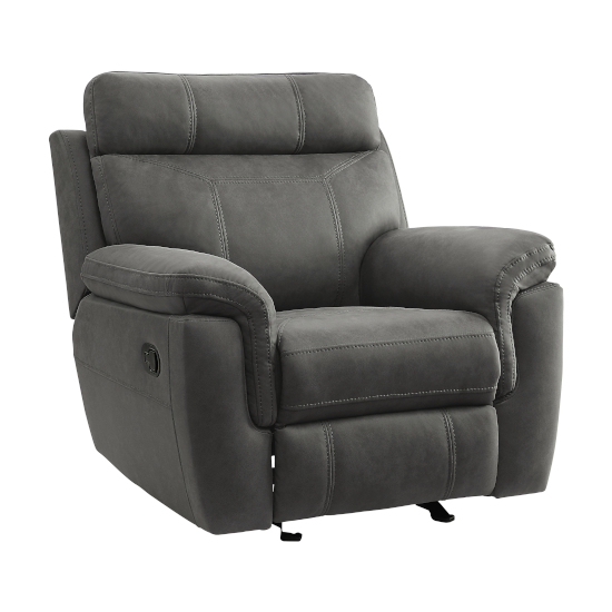 Clifton Gray Glider Recliner image 1