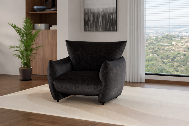 Atlas Black Chair image 1