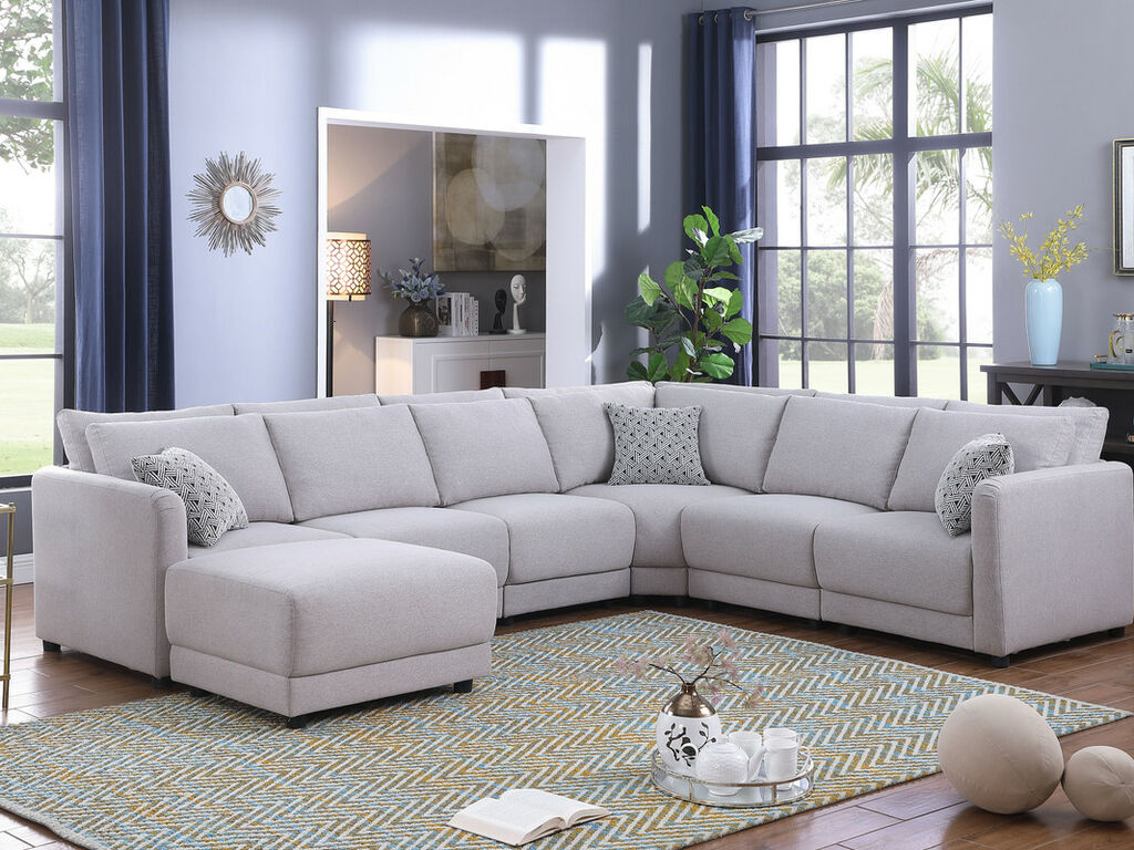 Penelope 7PC Modular Sectional image 1