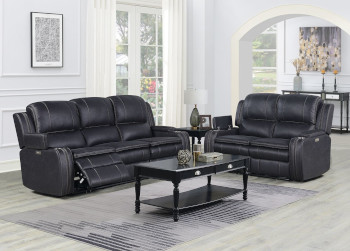 Diana Black Power Sofa image 1
