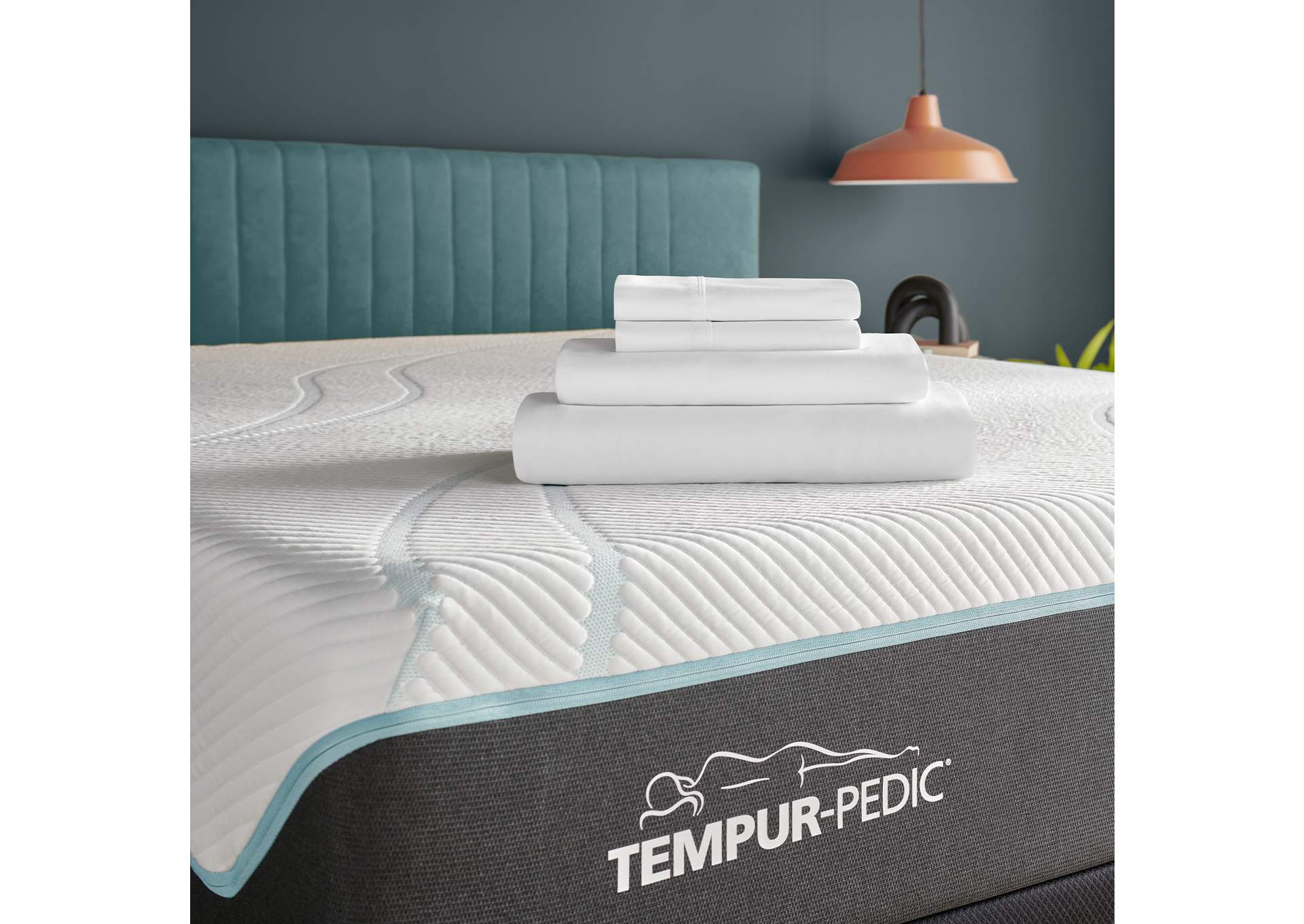 TEMPUR Classic Cotton Sheet Set White image 1