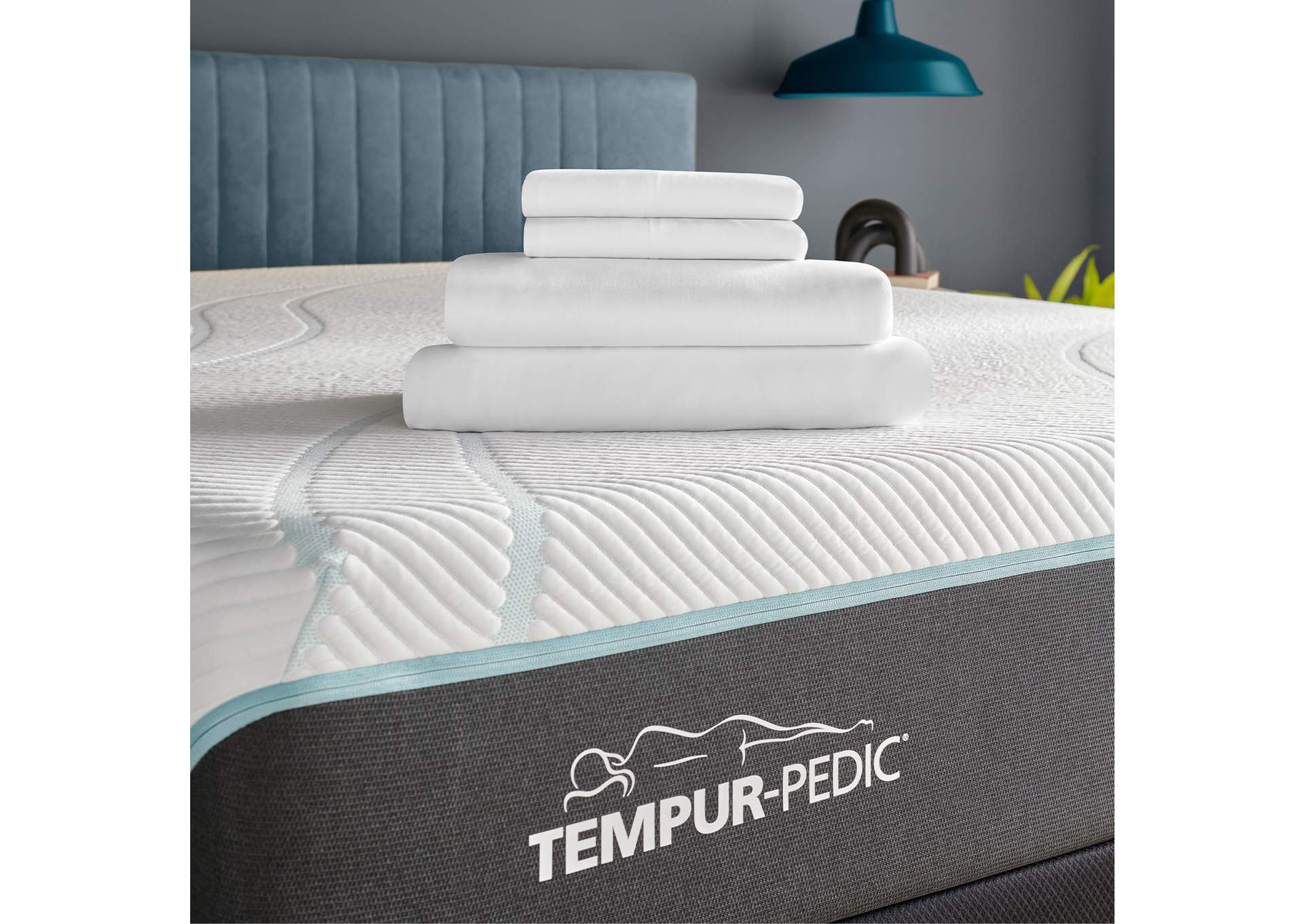TEMPUR Rayon from Bamboo Sheet Set White image 1
