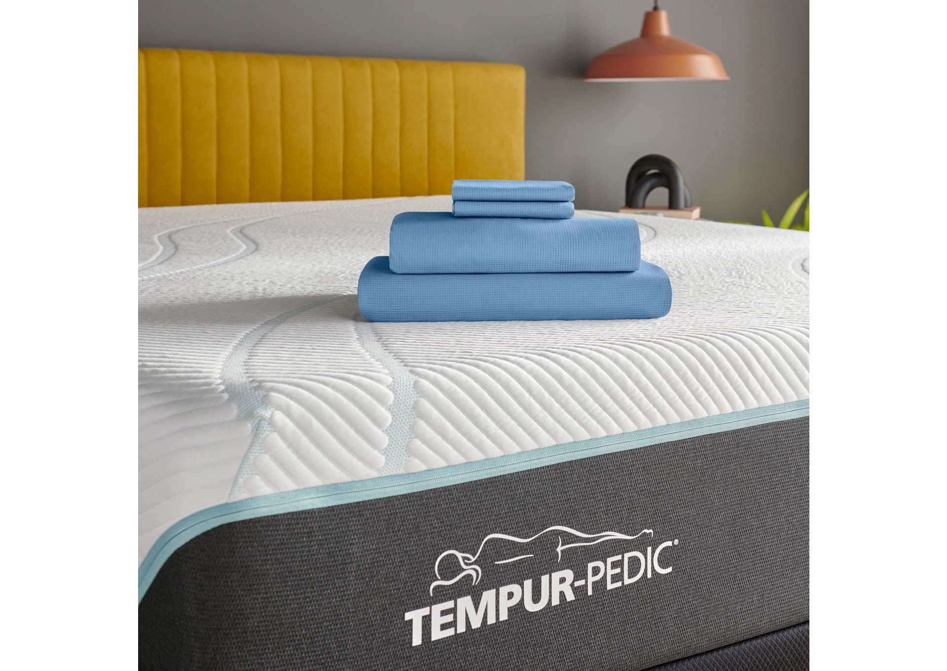TEMPUR ProAir Sheet Set Blue Azure image 1