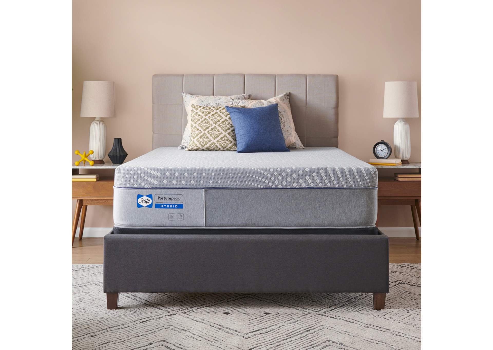 Lacey Soft Hybrid Split King / Cal King image 1