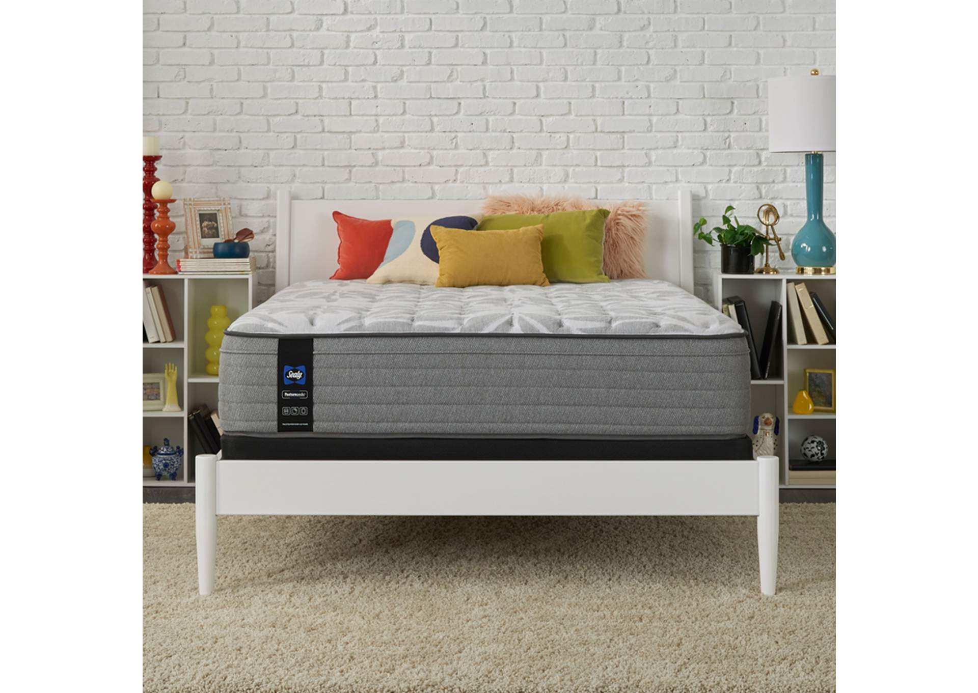 Lavina II Medium Faux Euro Top  Full image 1