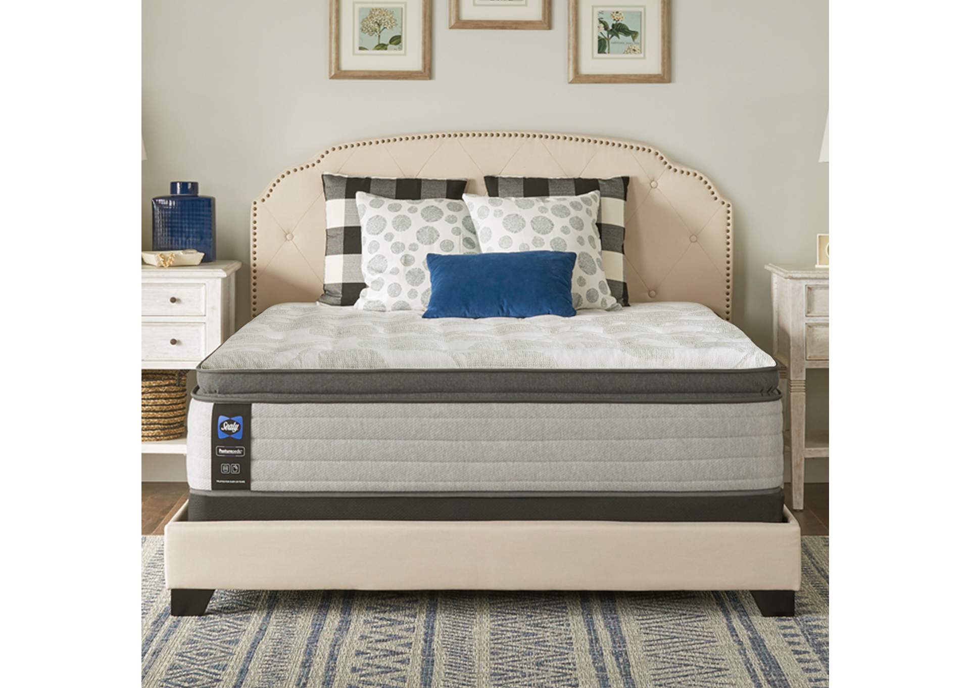 Diggens Soft Euro Pillow Top   Full image 1