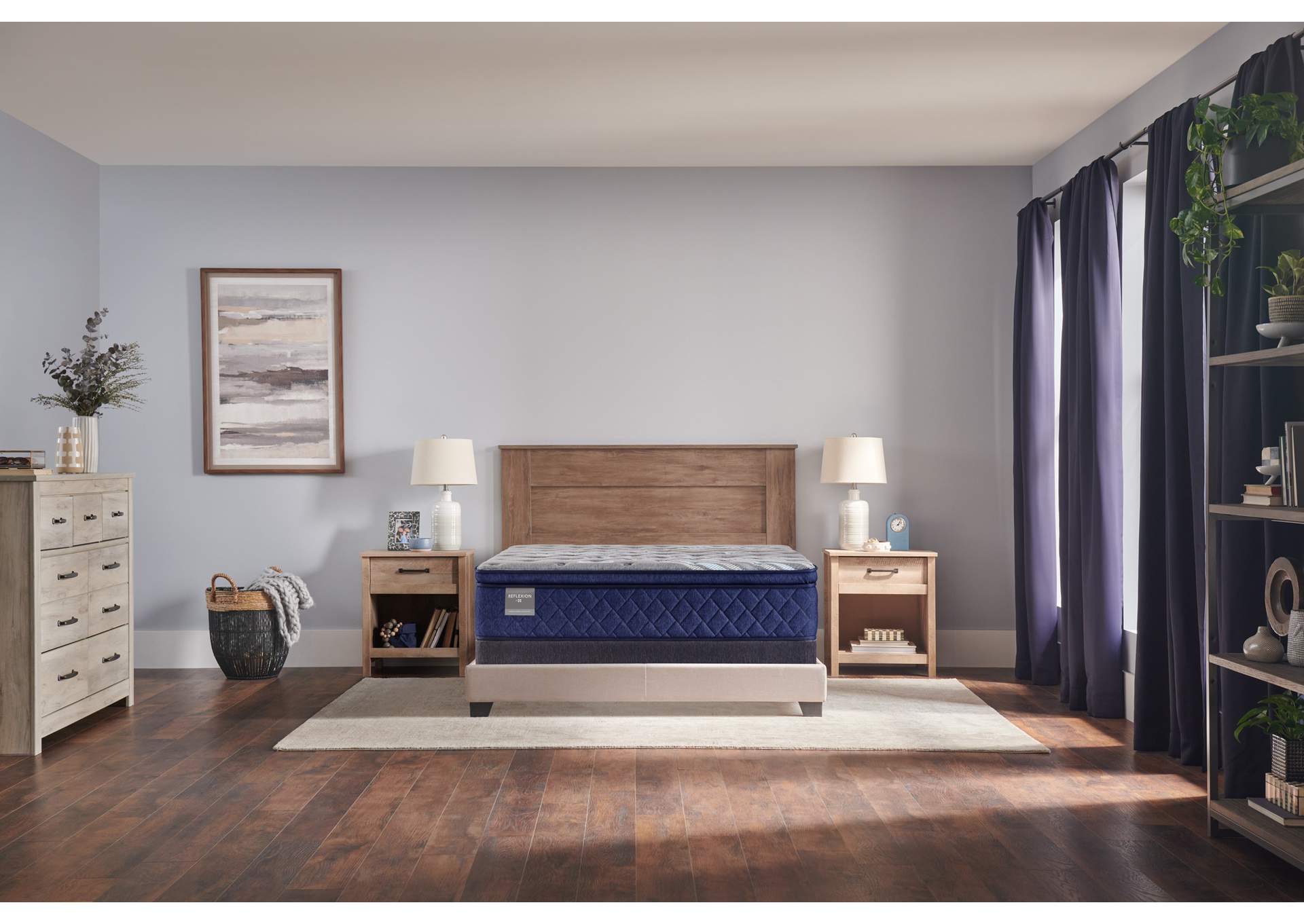 Grayson Soft Euro Pillow Top Cal King image 1