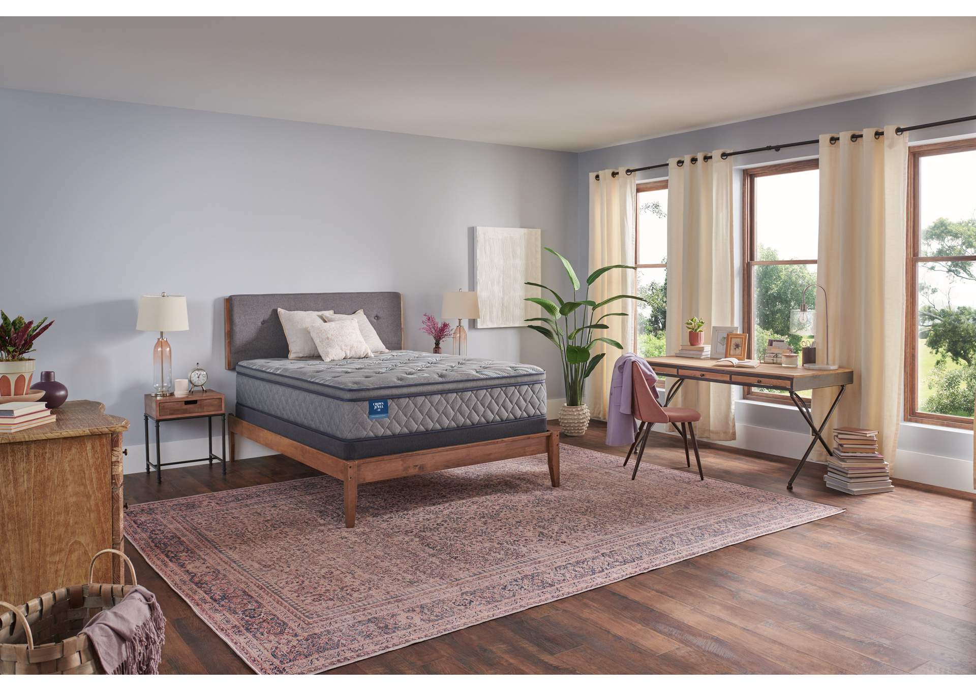 Fourth & Park Soft Euro Pillow Top Double image 1