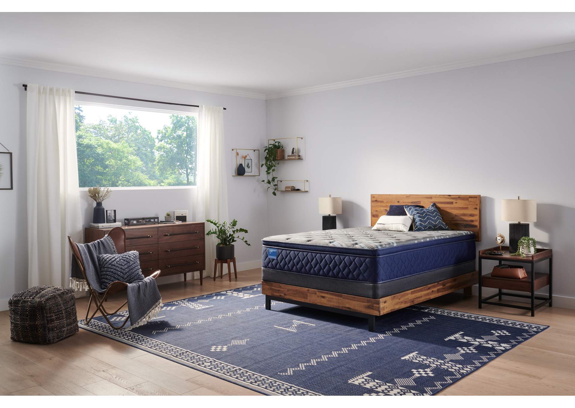 Pacific Rest Soft Euro Pillow Top King image 1