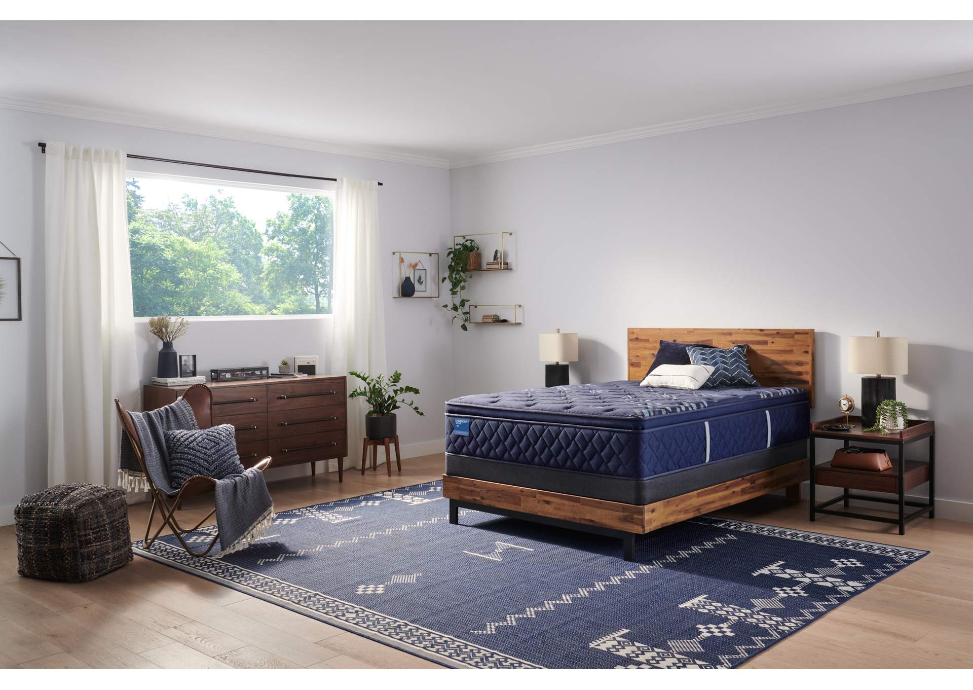 Travelers Rest Soft Euro Pillow Top Queen image 1