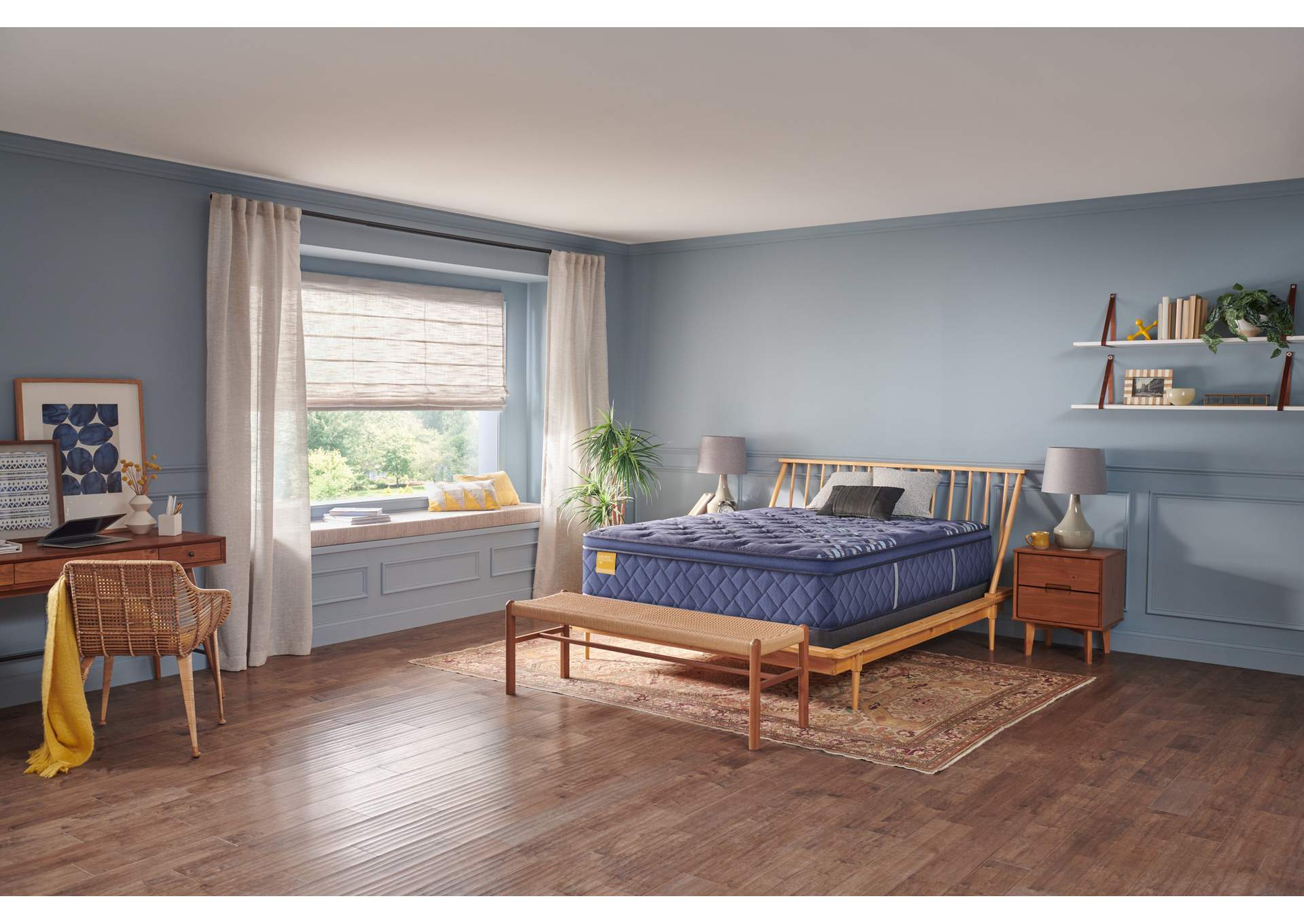 Forsyth Park Soft Euro Pillow Top Split CA King image 1