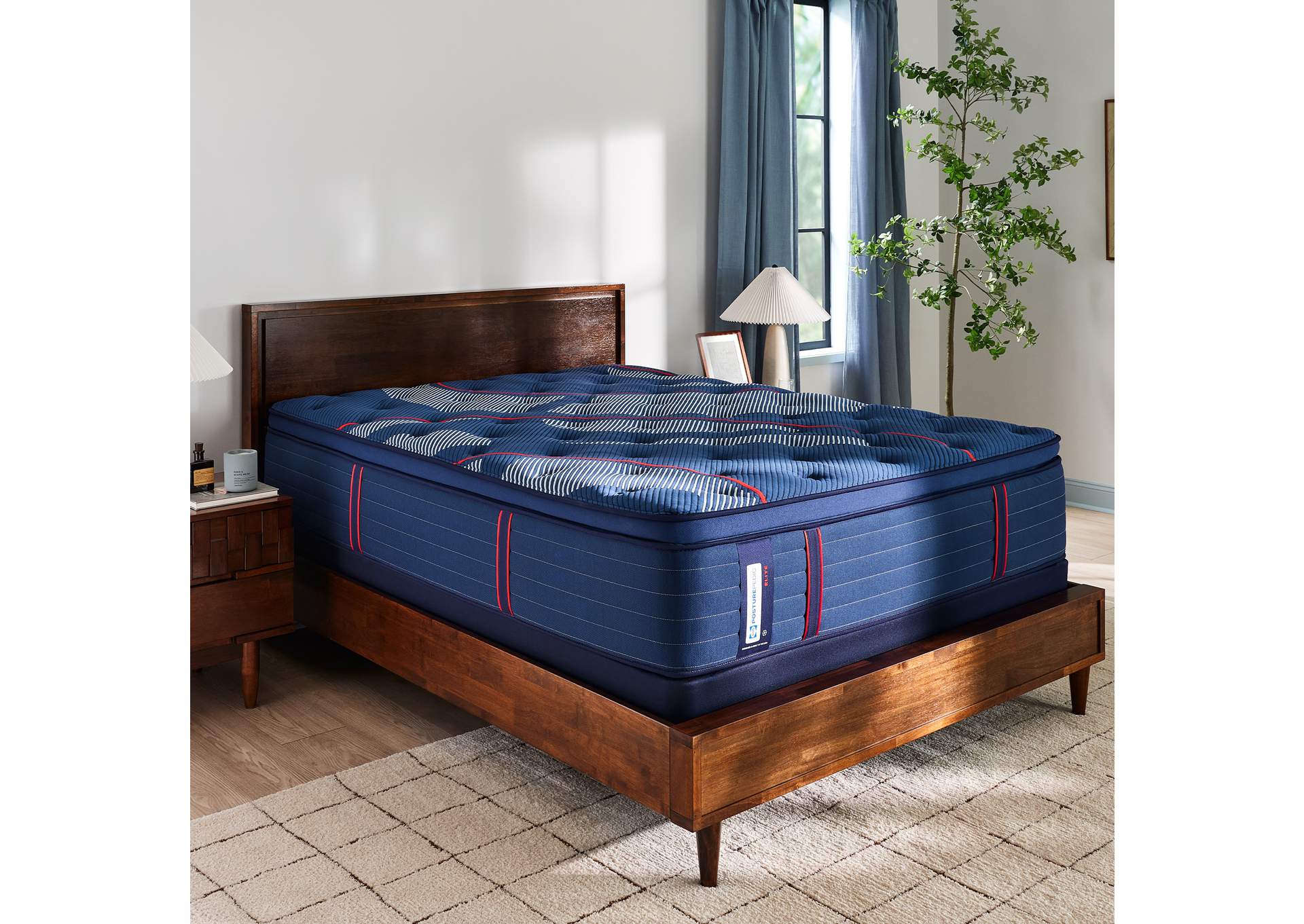 Brenham II Euro Pillow Top Medium Split Cal King image 1