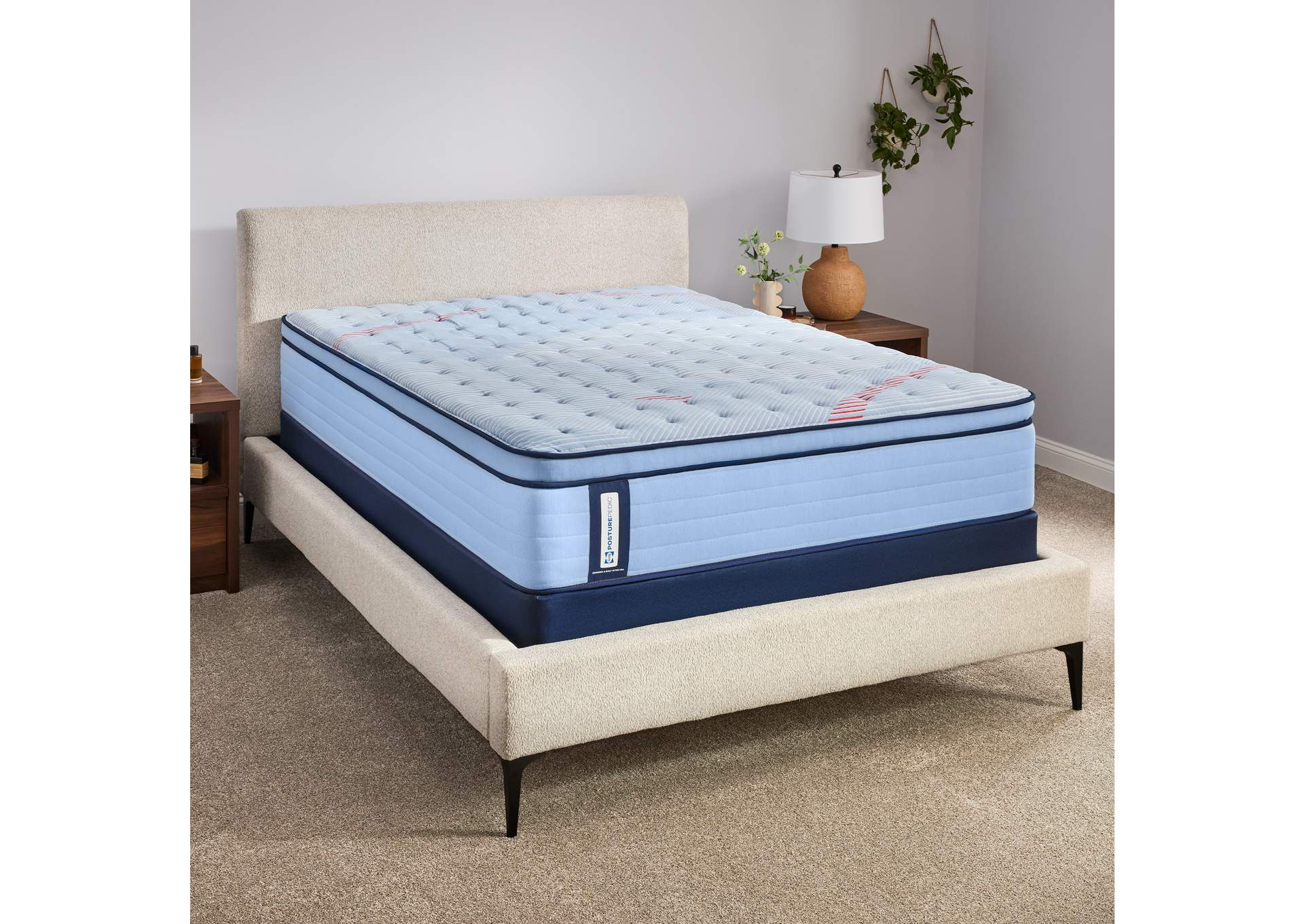 Dudley Euro Pillow Top Medium Split Cal King image 1