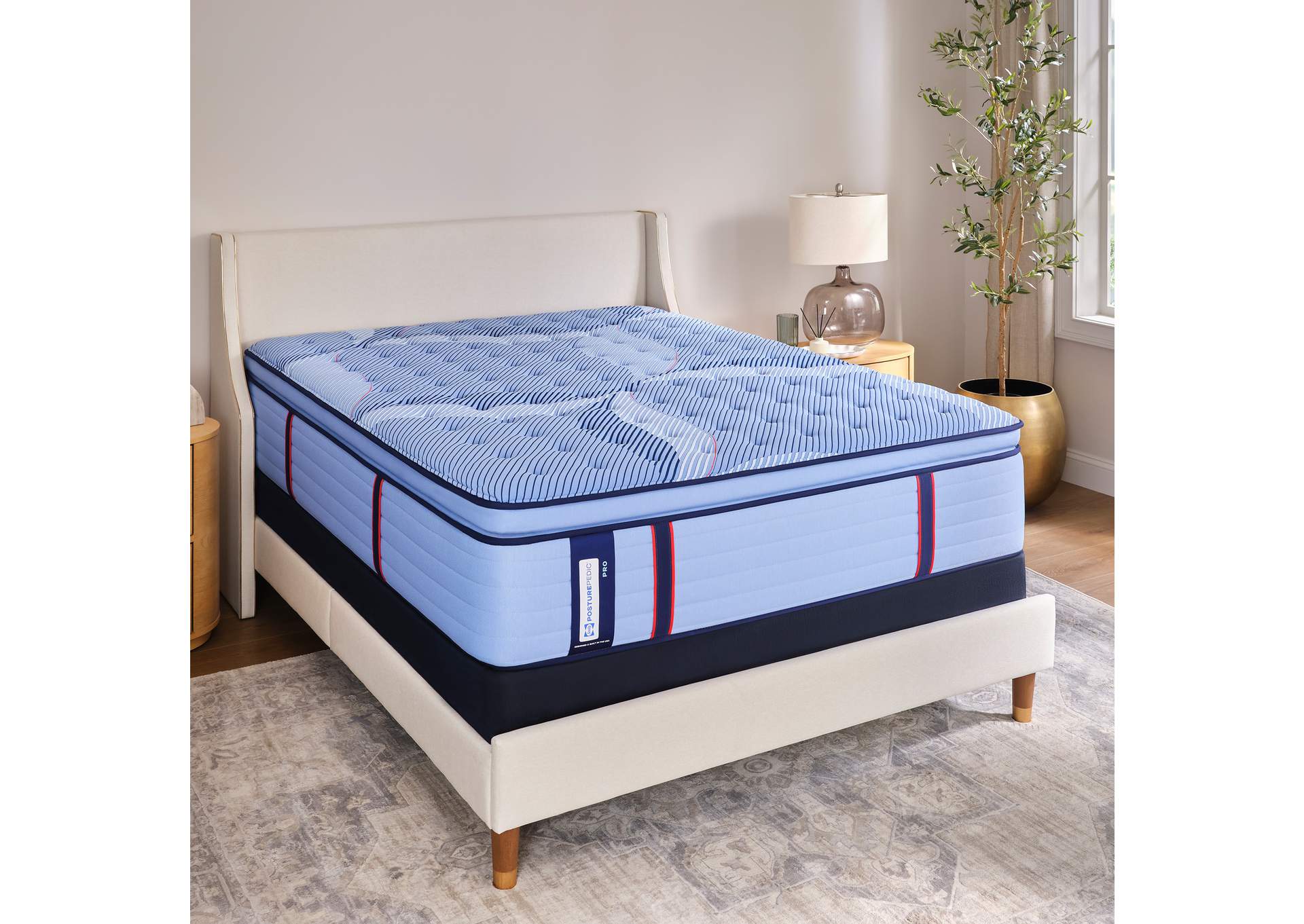 Lansdale Euro Pillow Top Medium Split Cal King image 1