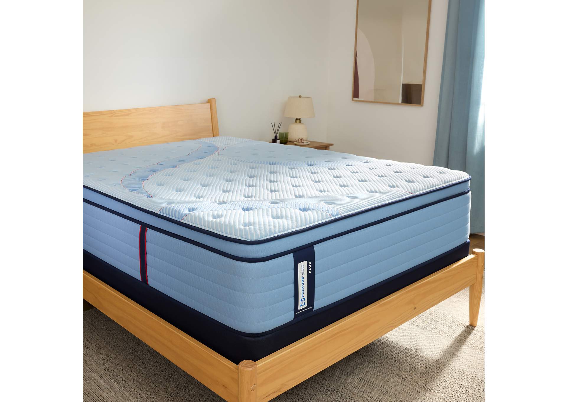 Northbrook Euro Pillow Top Medium Split Cal King image 1