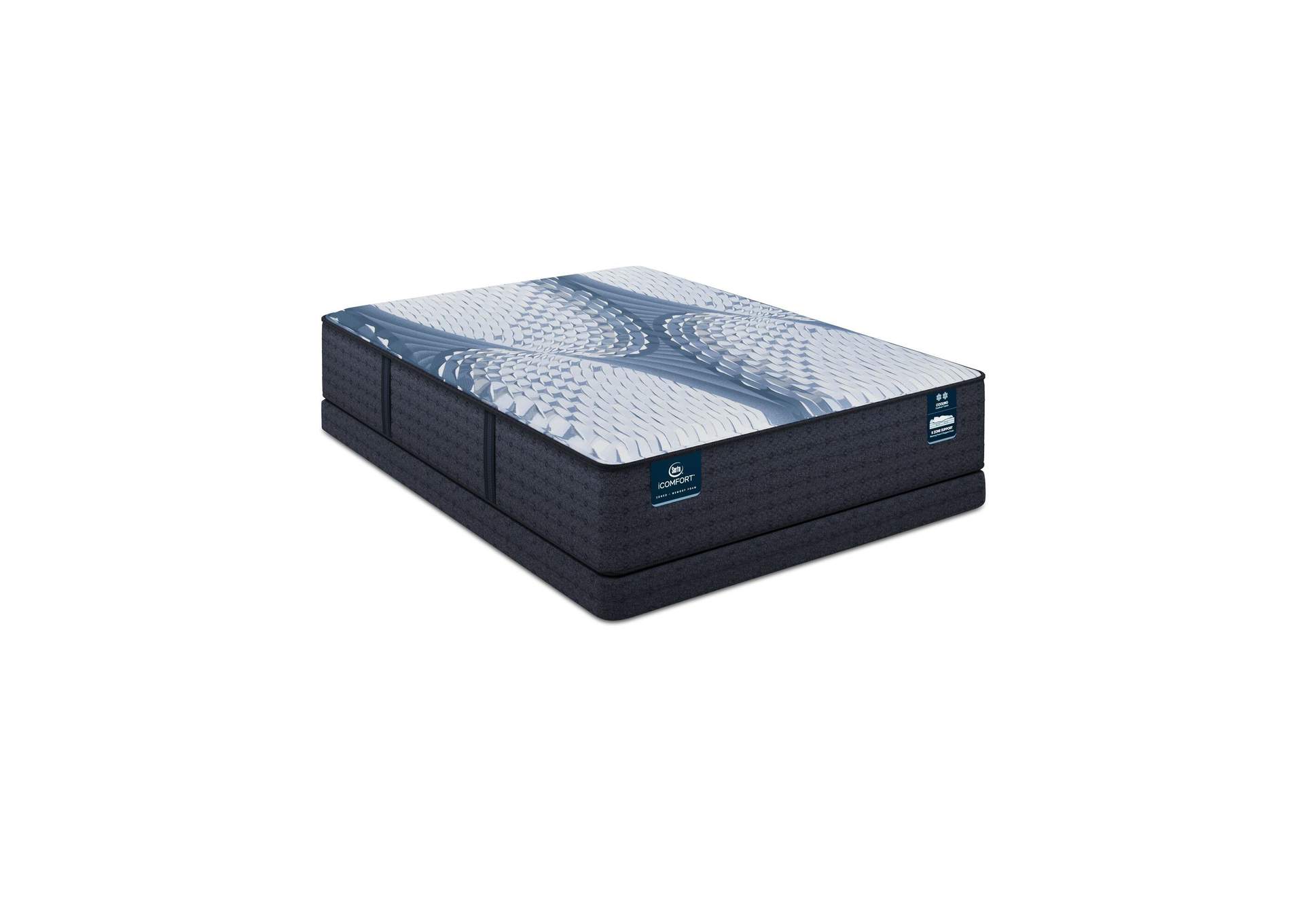 Icomfort Iona  13 Inch Memory Foam Plush Mattress - Full image 4