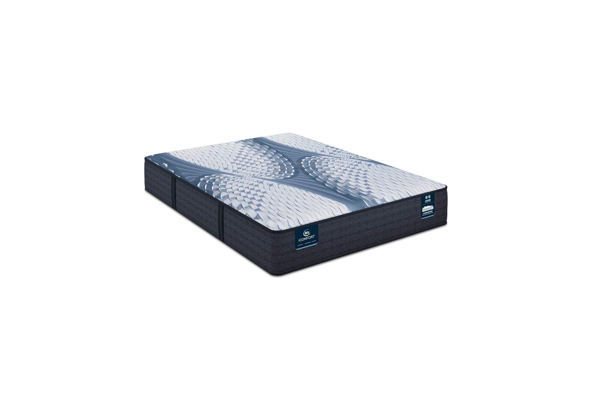 Icomfort Elana 11. 5 Inch Memory Foam Firm Mattress Set - California King image 3