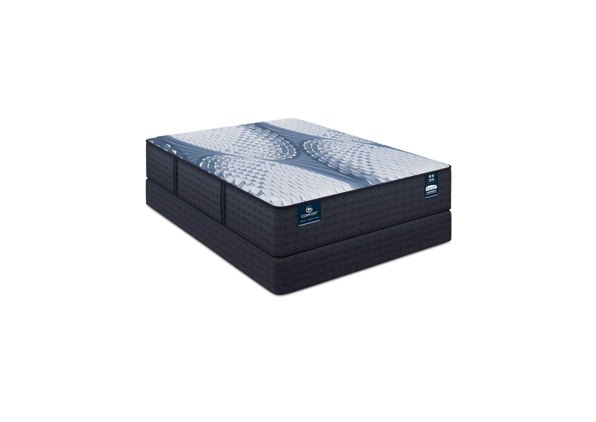 Icomfort Iona  13 Inch Memory Foam Medium Mattress Set - Twin XL image 5