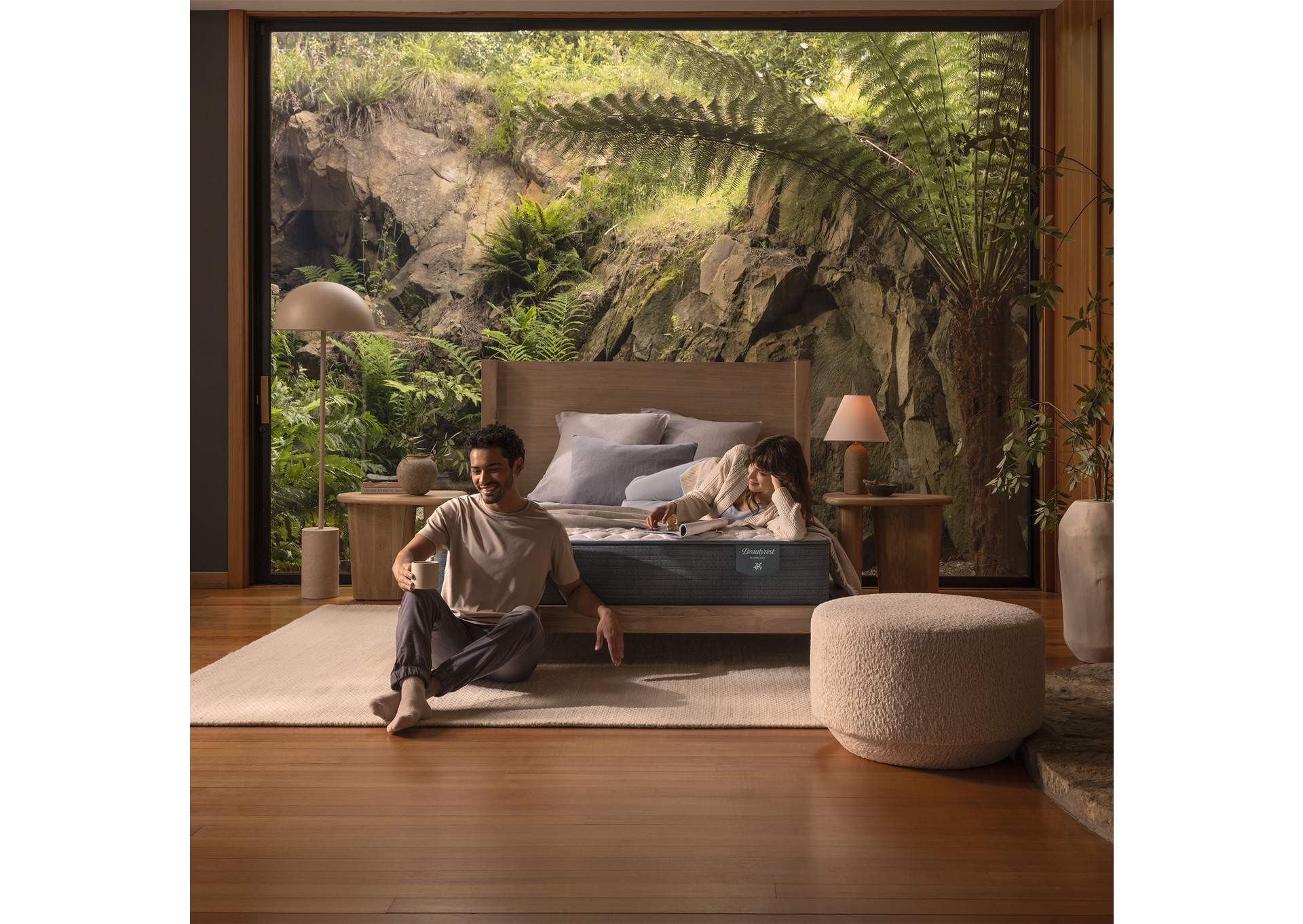 Harmony Beachfront Bay  13 Inch Medium Pillow Top Mattress Set - King image 10