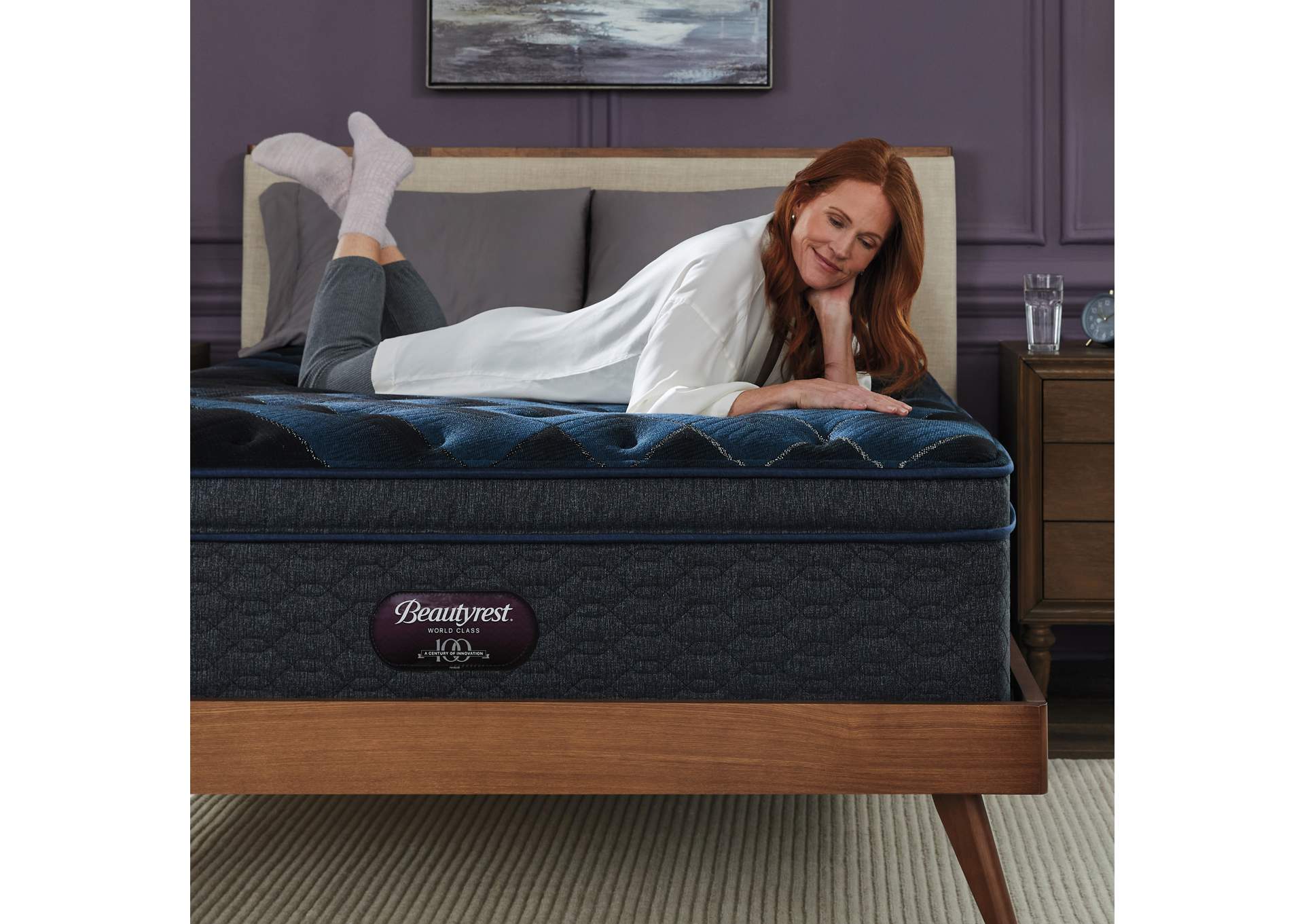 Beautyrest World Class Level Four Firm Pillow Top Mattress - Twin XL image 8