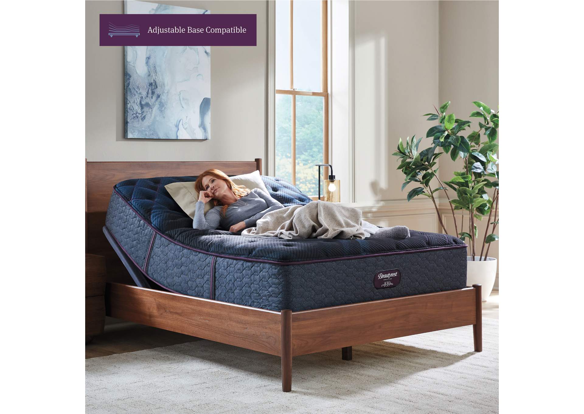 Beautyrest World Class Level Three Medium Pillow Top Mattress - Queen image 7