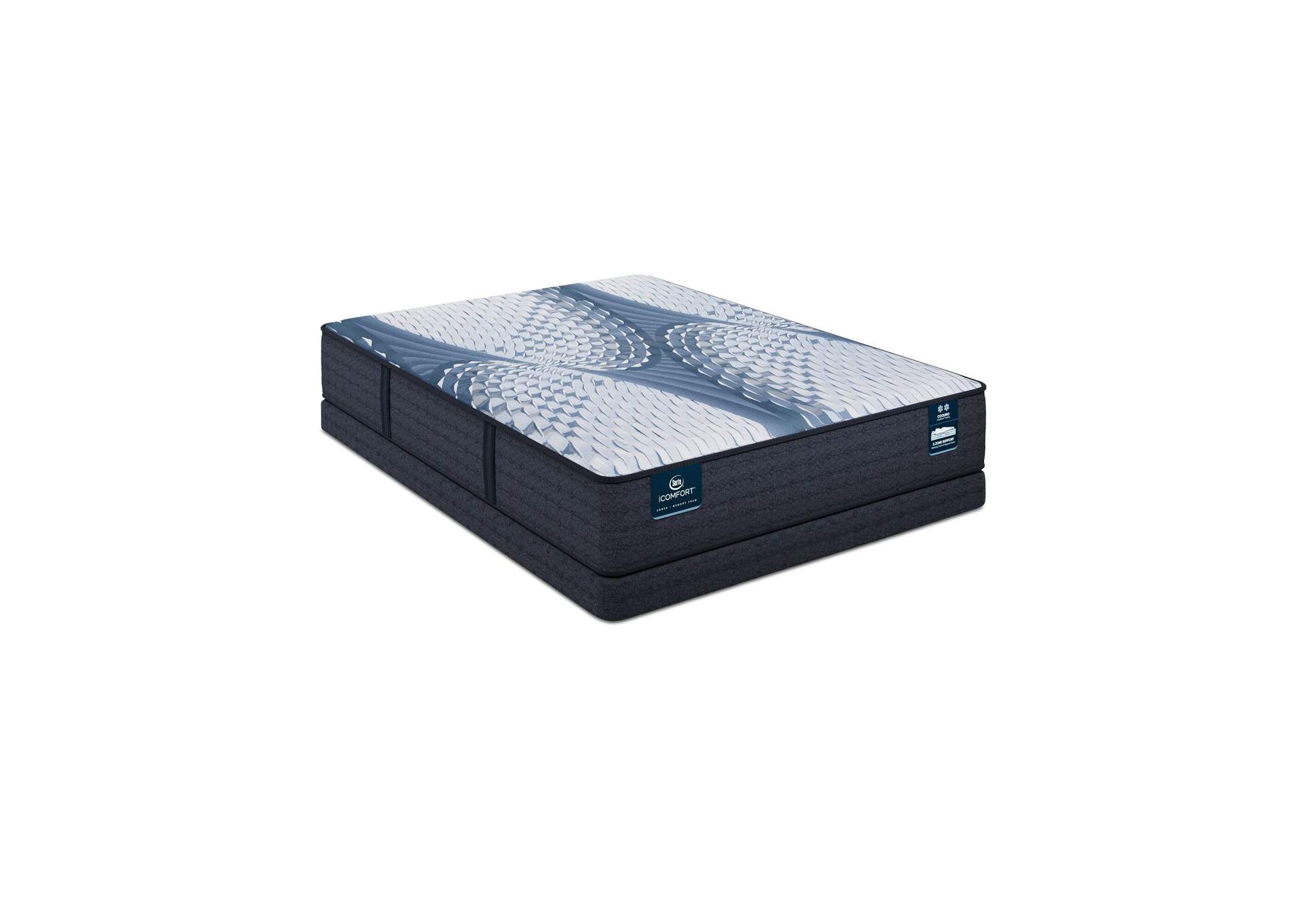 Icomfort Elana 11. 5 Inch Memory Foam Firm Mattress Set - California King image 4