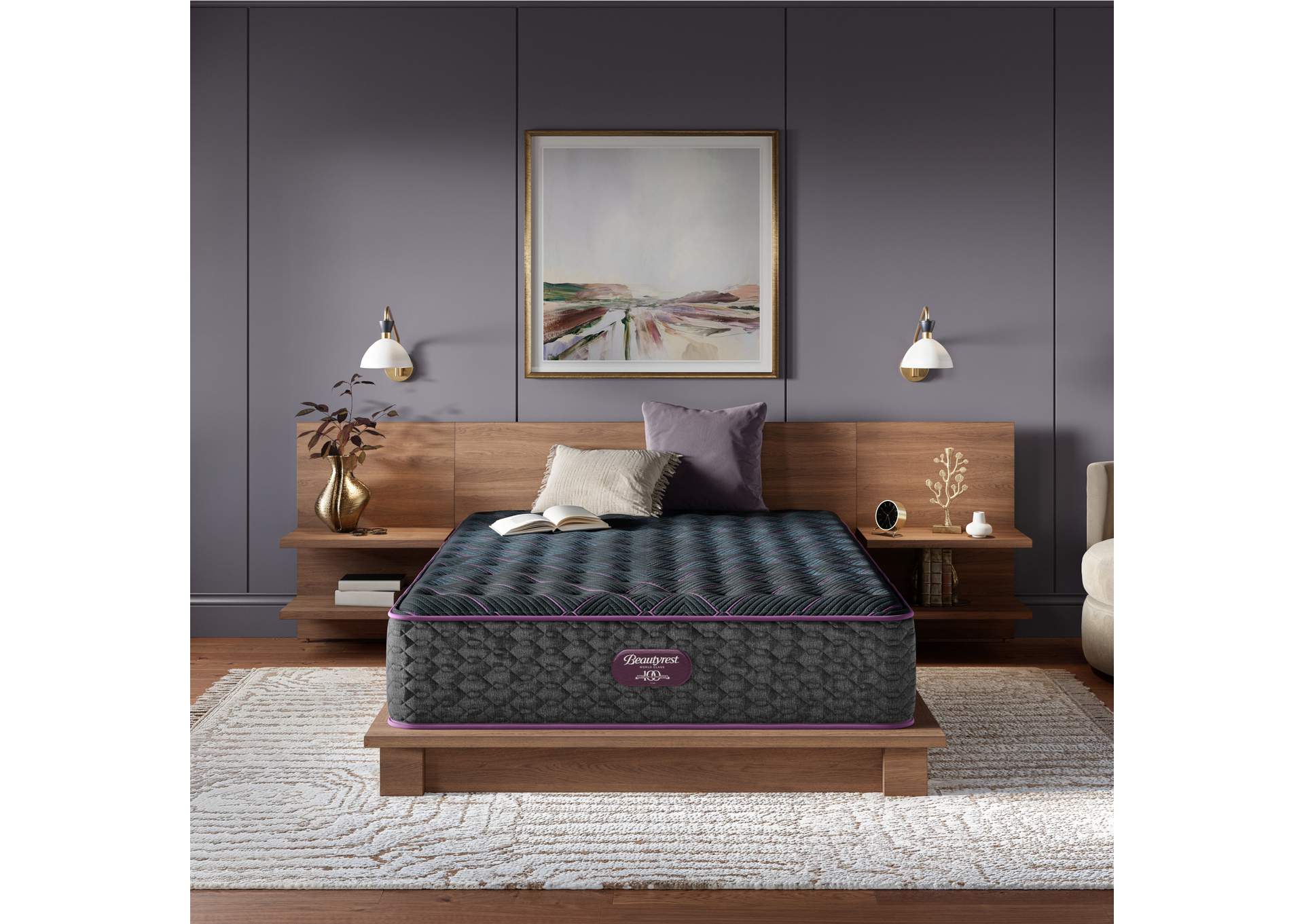 Beautyrest World Class Level Three Medium Firm Mattress - King image 1