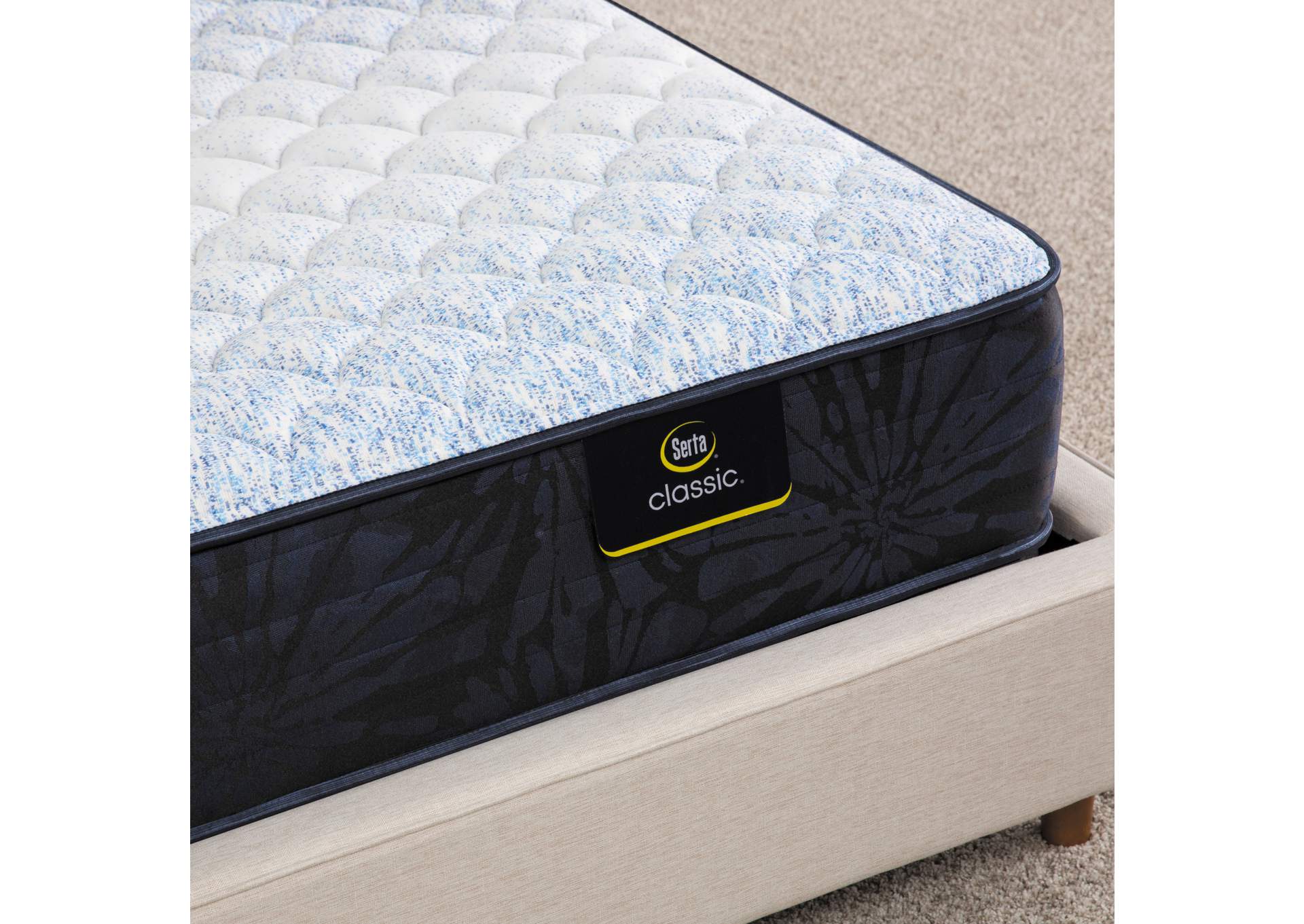 Classic Alden 11. 5 Inch Medium Mattress Low Profile Set - California King image 6