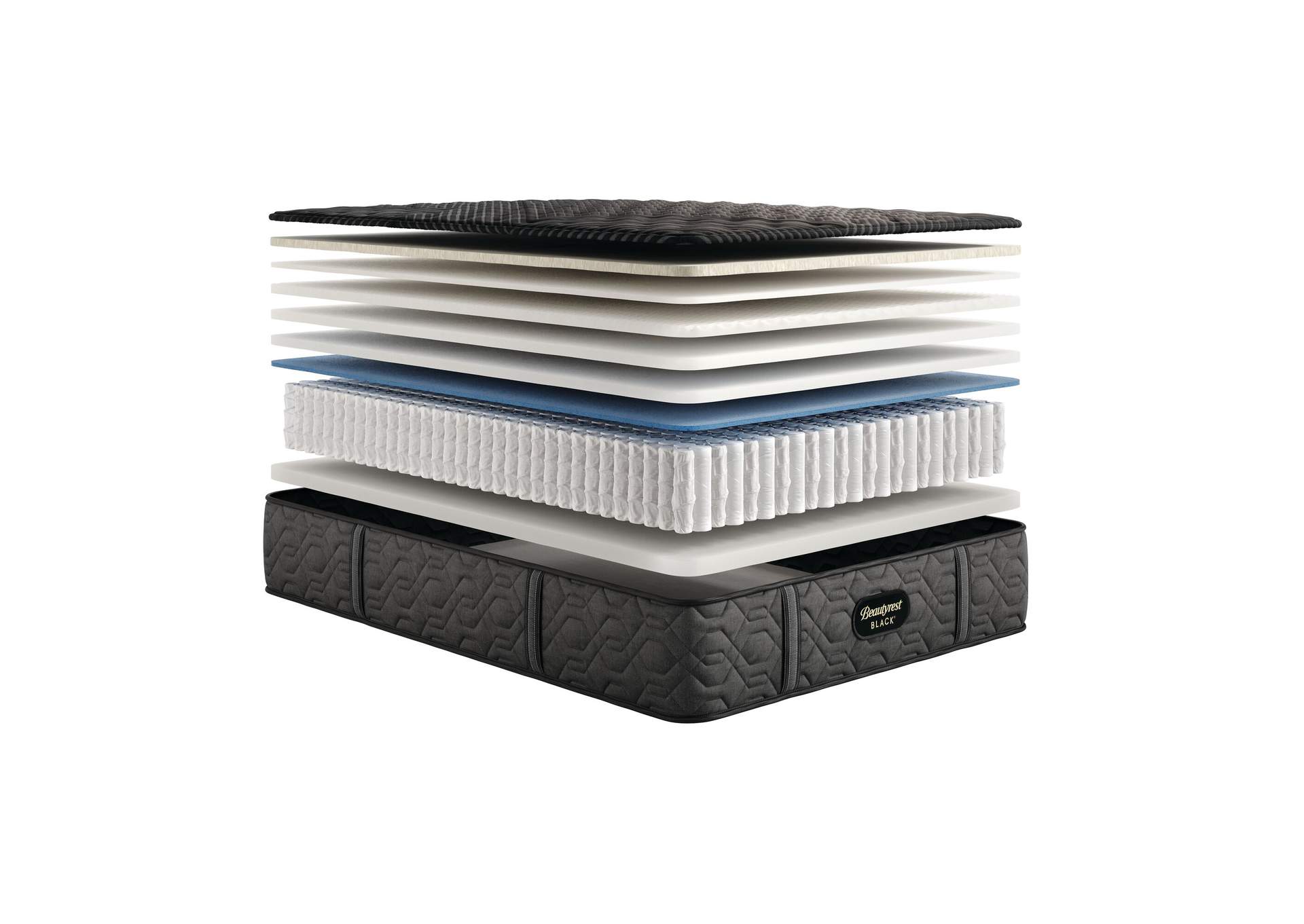 Beautyrest Black Series One 13. 5 Inch Extra Firm Mattress Set - King image 7